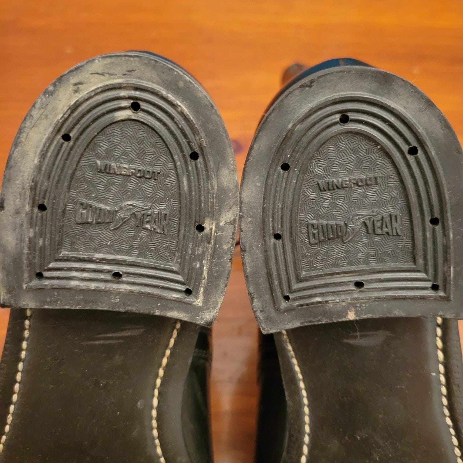 Other Vintage 1965 Military Black Leather Combat Boots 8B Tactical Size US 8 / EU 41 - 6 Thumbnail