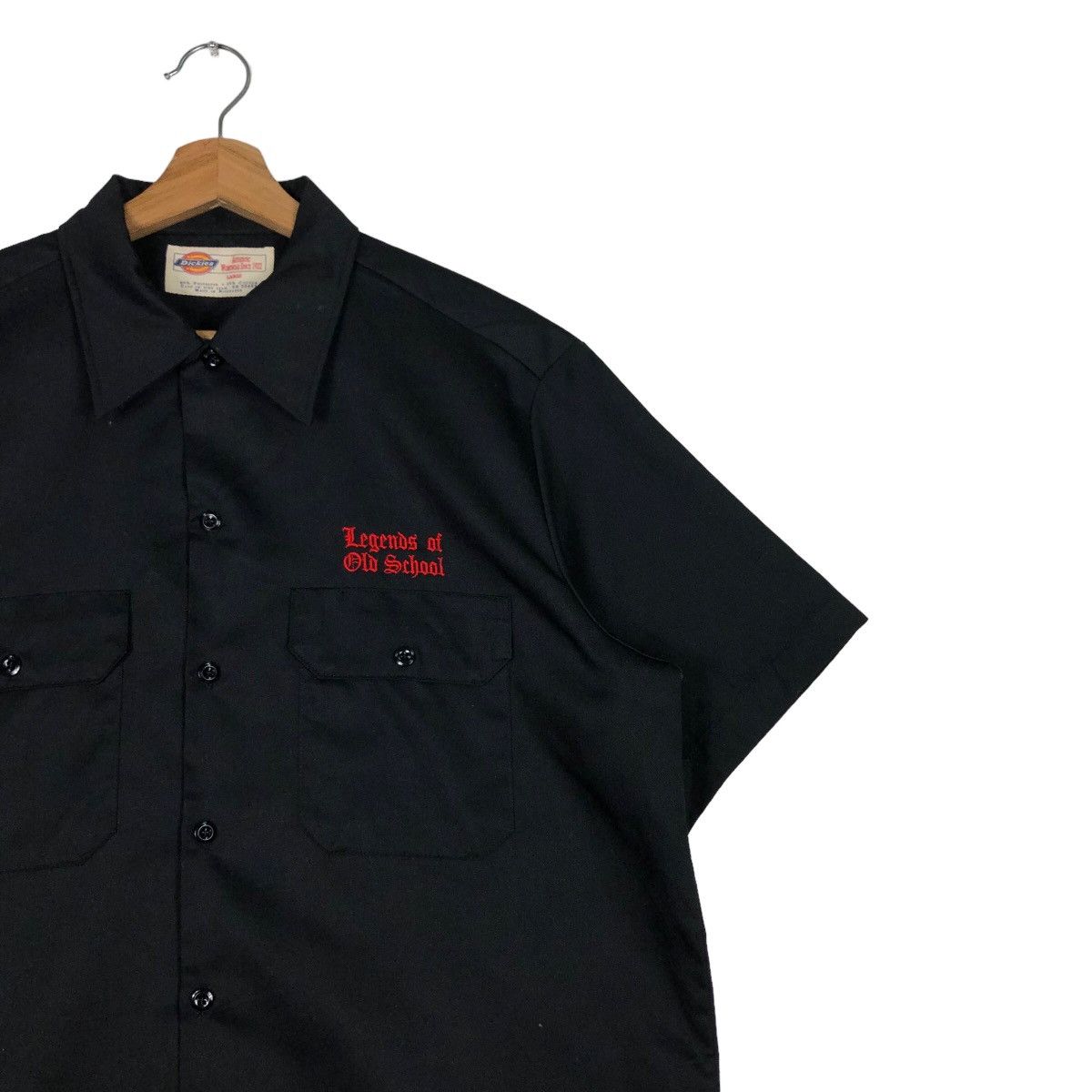 Japanese Brand 🔥Vtg Legends Of Old School Dickies Detroit Work Shirt Size US M / EU 48-50 / 2 - 6 Thumbnail