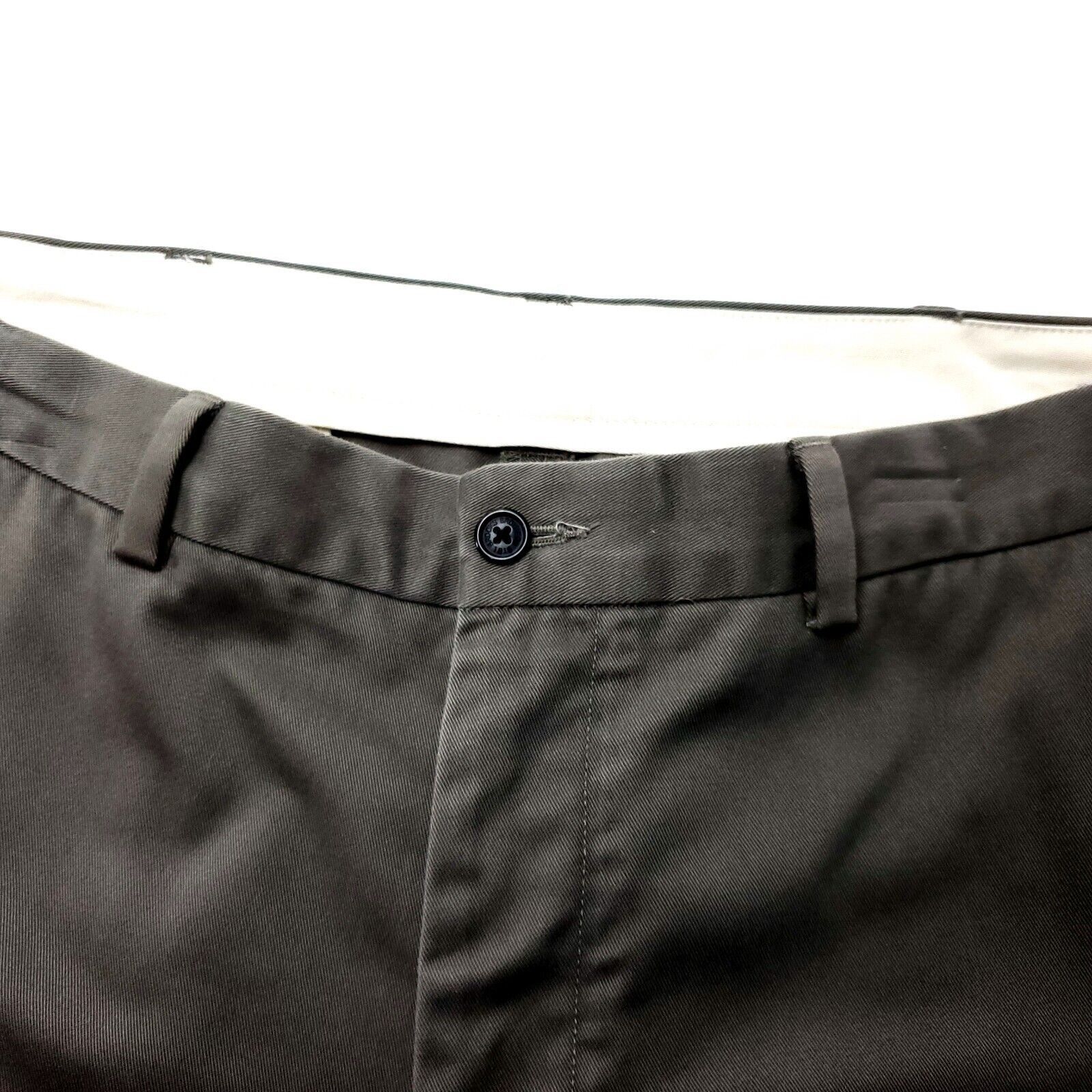 Brooks Brothers Brooks Brothers 346 Advantage Chino Clark Cotton Pants 35/33 Size US 35 - 2 Thumbnail