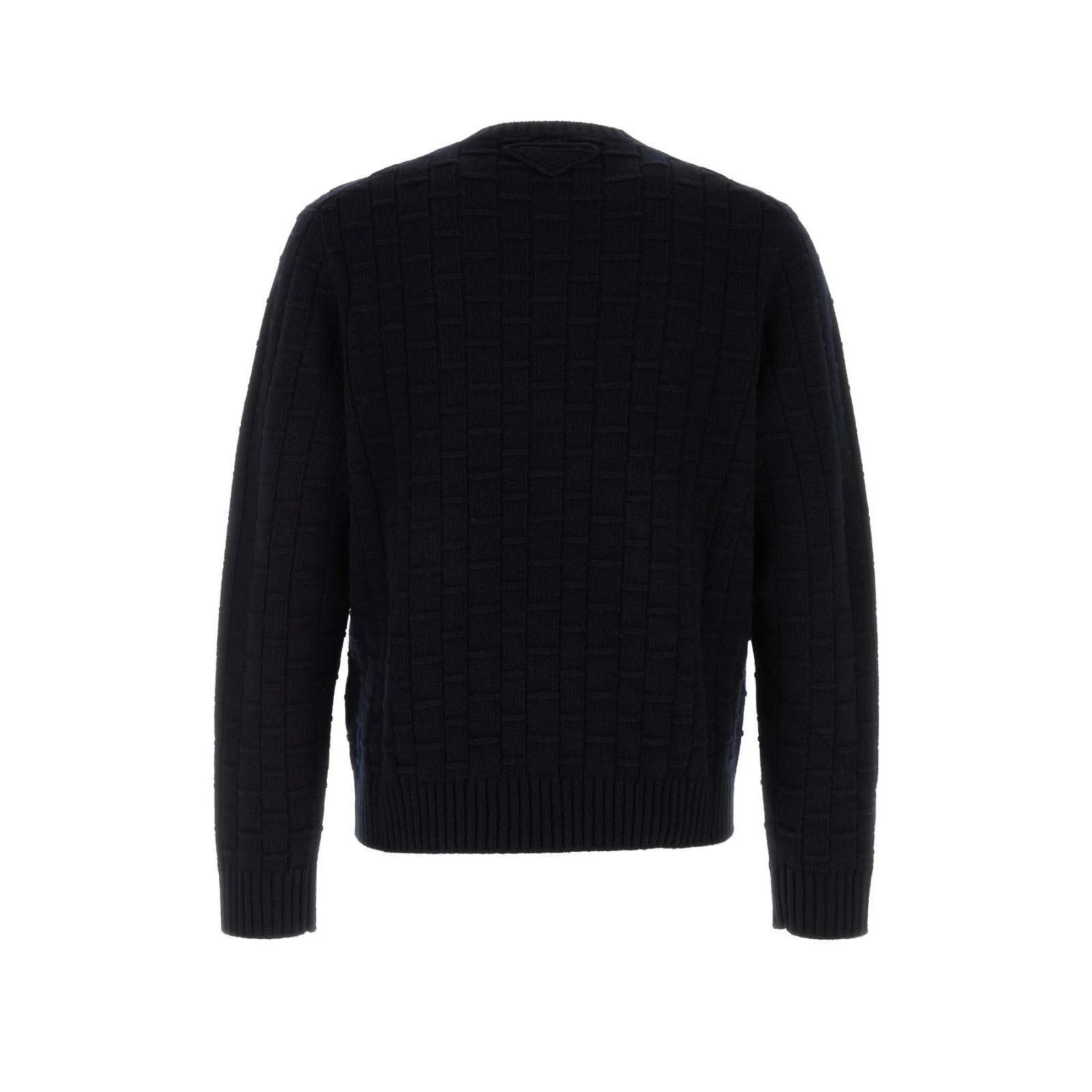 Prada PRADA Midnight Blue Wool Blend Sweater New & Authentic (Men' Size US L / EU 52-54 / 3 - 2 Thumbnail