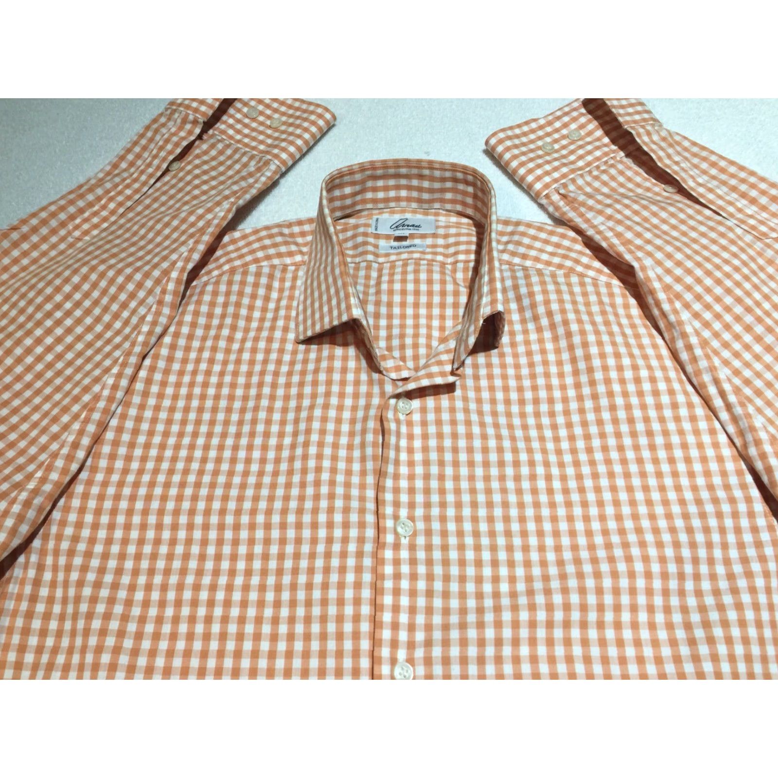 Vintage VINTAGE Arnau Men’s XL Plaids & Checks Button-Up Shirt Long Sleeve Cotton Blend Size US XL / EU 56 / 4 - 2 Thumbnail