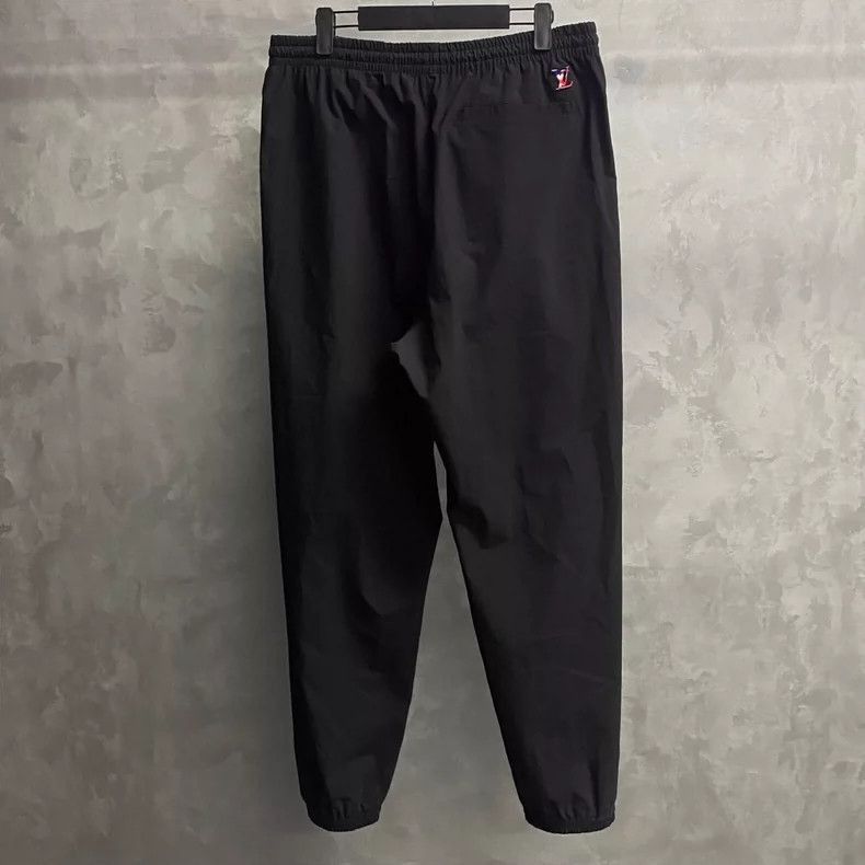 Louis Vuitton Louis Vuitton NBA Black Joggers with Logo -2505 Size US 34 / EU 50 - 2 Thumbnail