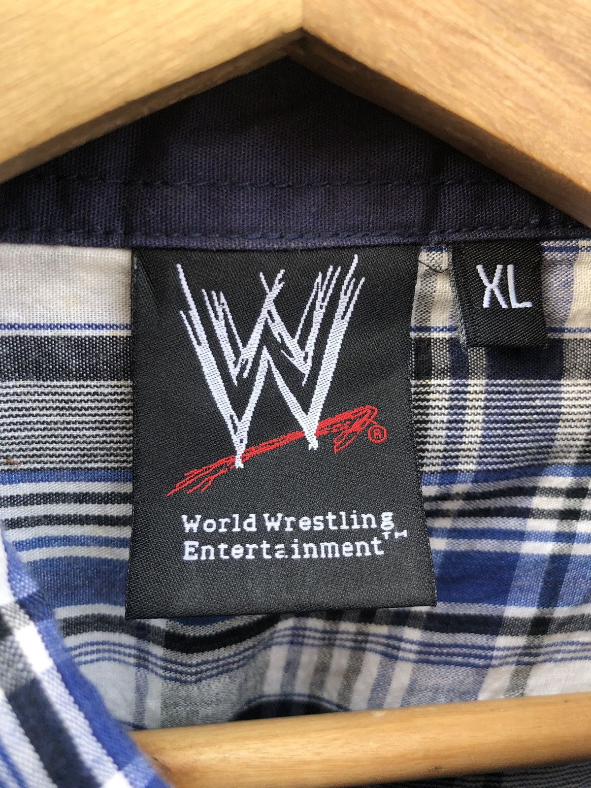 Vintage × WWE × WWF 2011 Wrestling Button Shirts Wwf Wwe Nwo Size US L / EU 52-54 / 3 - 4 Thumbnail