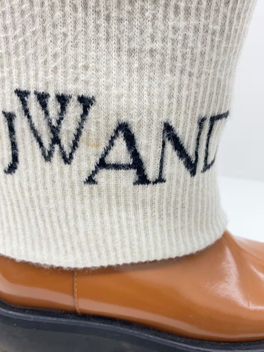 JW Anderson Logo Knit Combat Boots Size US 5 / IT 35 - 5 Thumbnail