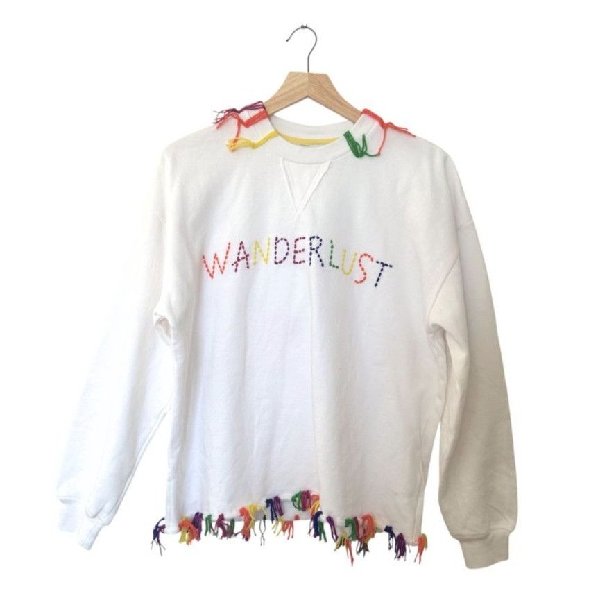 Mira Mikati MIRA MIKATI Sydney Embroidered Sweatshirt, Size 38 EU, New w Size S / US 4 / IT 40 - 6 Thumbnail