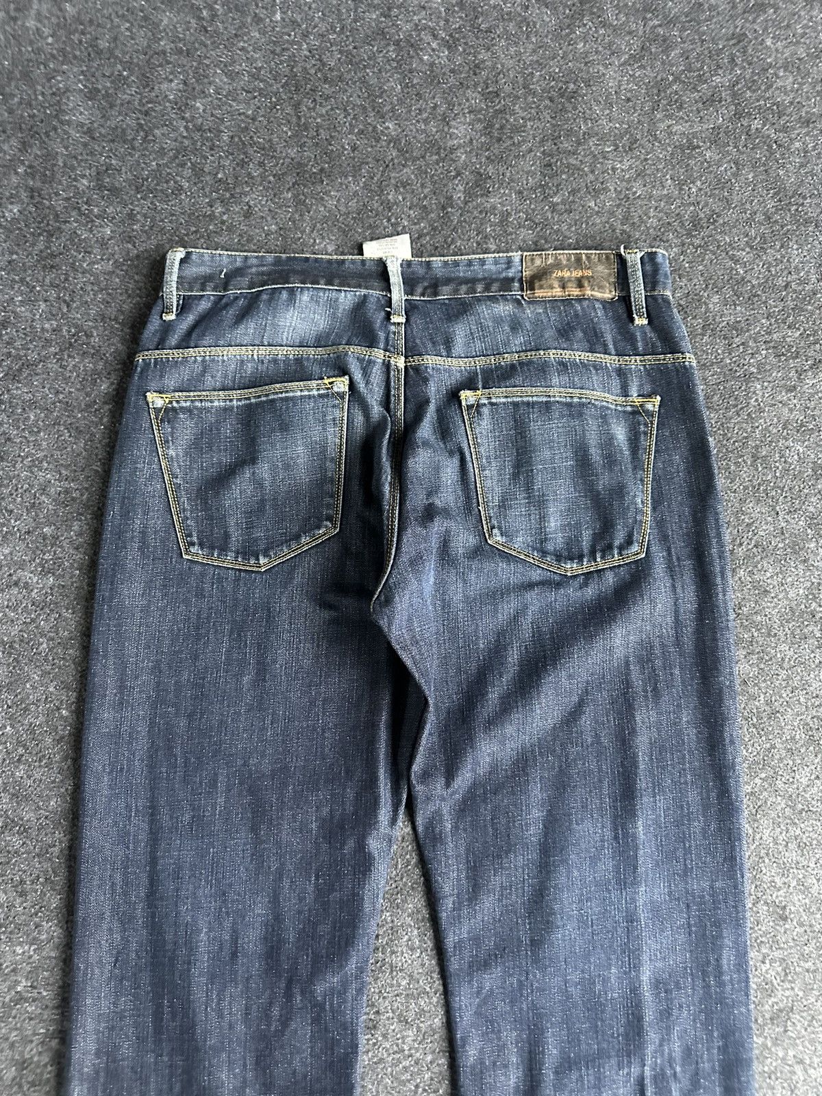 Zara Zara Low Waist Washed Blue Denim D304 Size US 34 / EU 50 - 5 Thumbnail