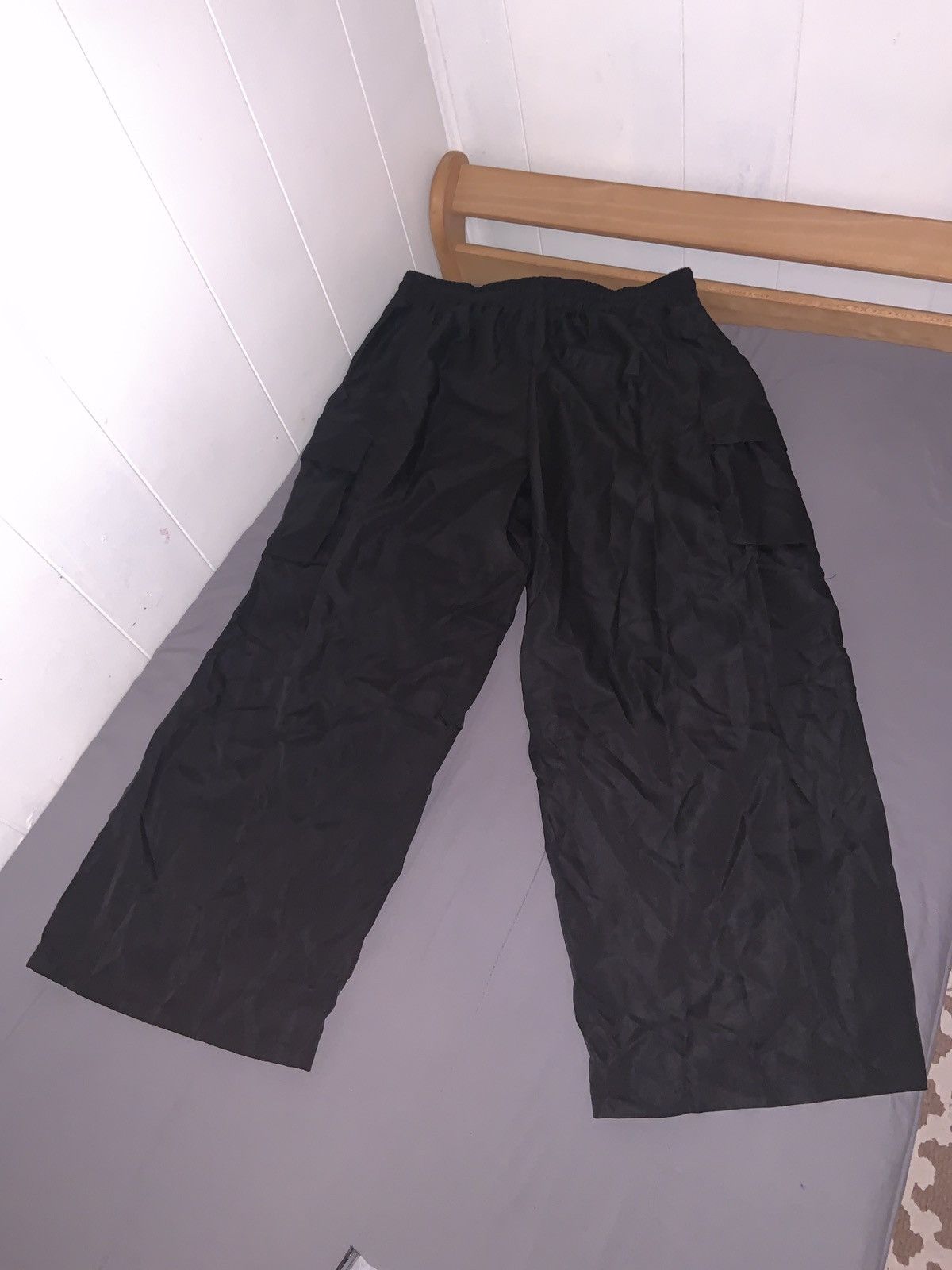 Shein Womens - Casual Black Cargo Pants - Size 4XL Size 38" / US 16 / IT 52 - 3 Thumbnail