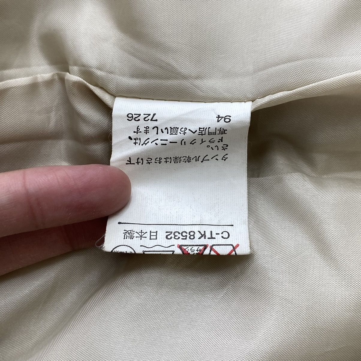 Yohji Yamamoto Vintage INED by YOHJI YAMAMOTO Japanese Brand Plain Cream Size L / US 10 / IT 46 - 5 Thumbnail