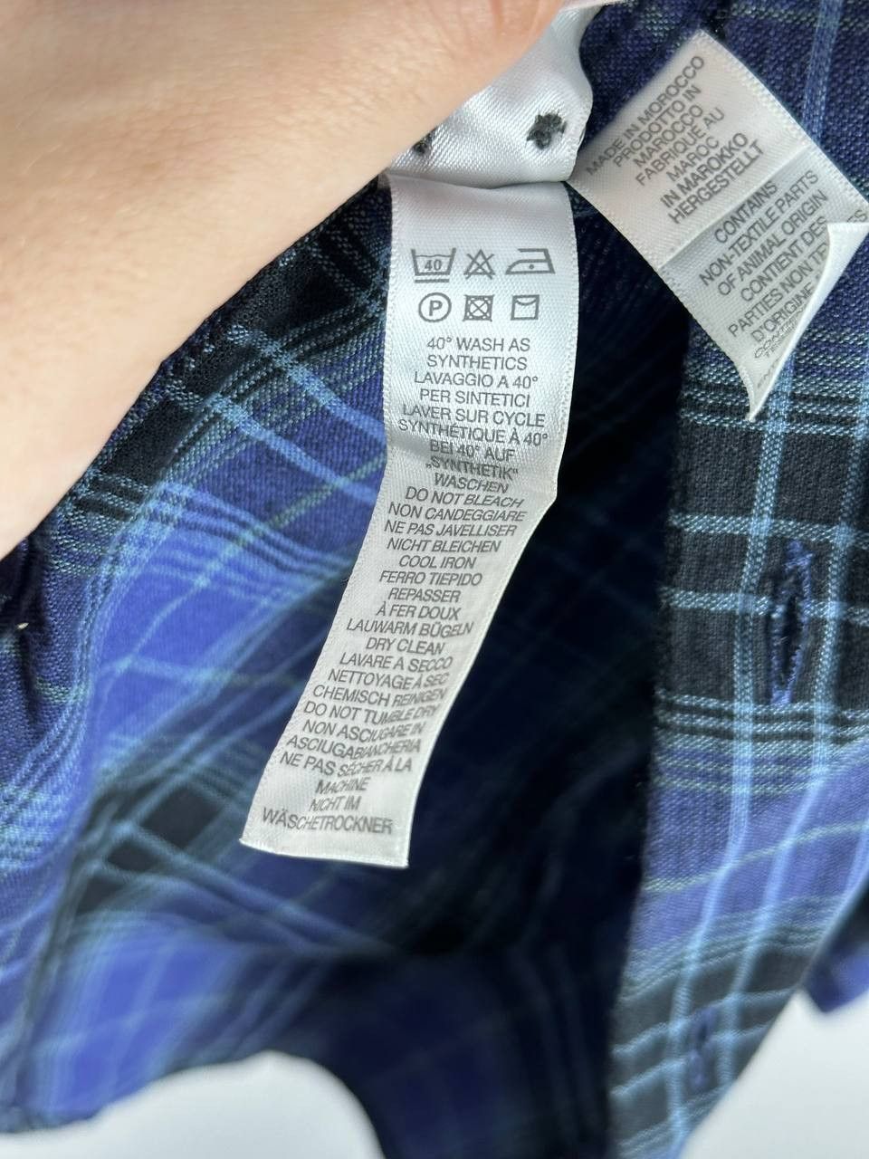 Paul Smith Paul Smith Casual Blue Check Designer Shirt Size M Size US M / EU 48-50 / 2 - 9 Thumbnail