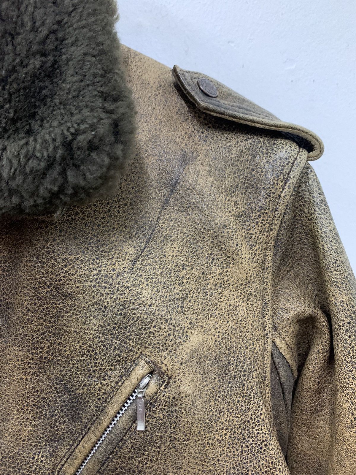 Leather Vintage Flying Leather Jacket Size US M / EU 48-50 / 2 - 4 Thumbnail