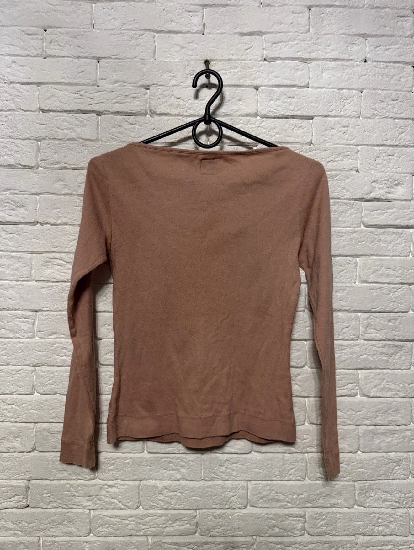 Miss Sixty Miss Sixty Y2K Longsleeve Huge Rhinestones Logo Sz M Size M / US 6-8 / IT 42-44 - 6 Thumbnail