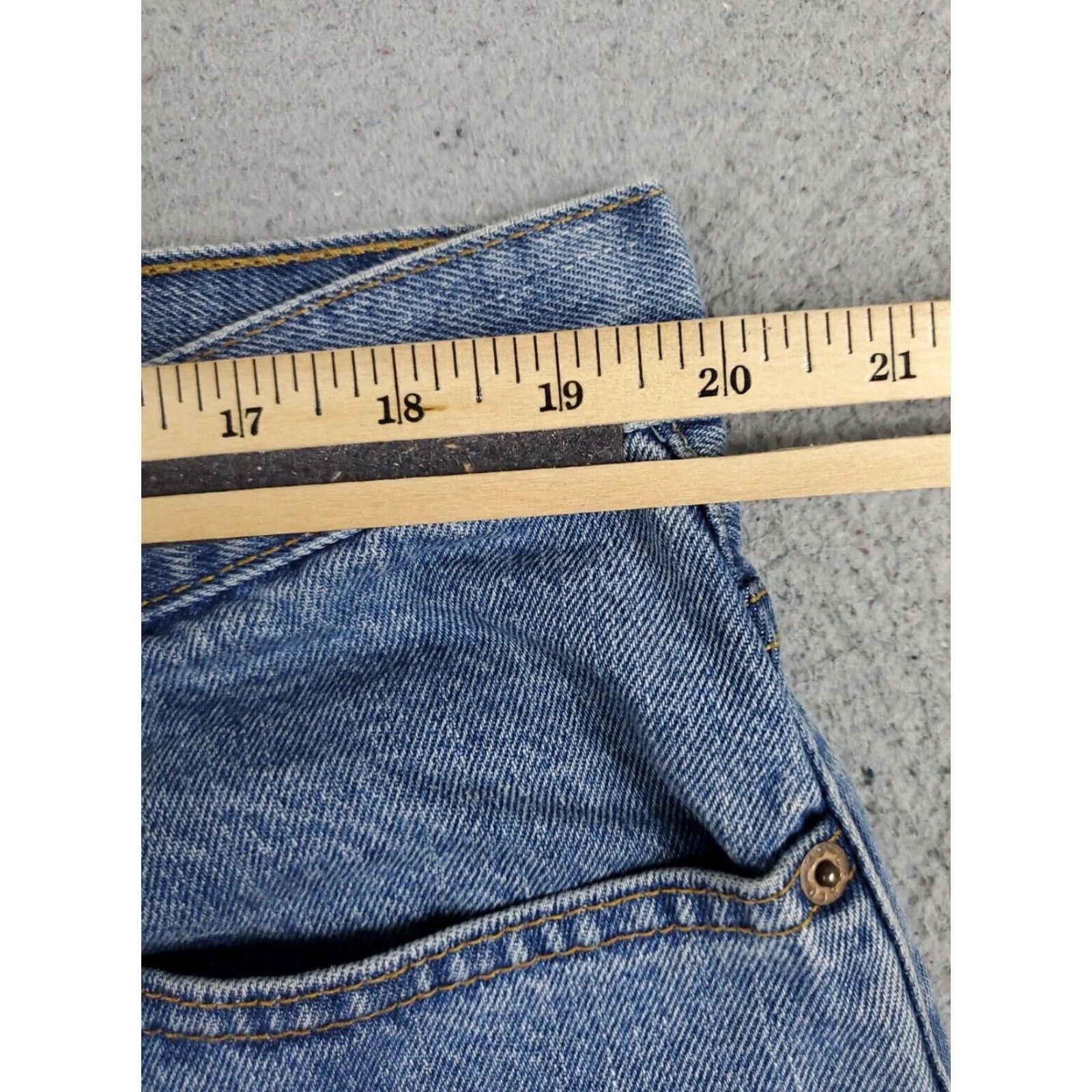 Levi's Levis Mens Straight Leg Jeans Blue 40x32 Extra Large XL Casual Size US 40 / EU 56 - 4 Thumbnail