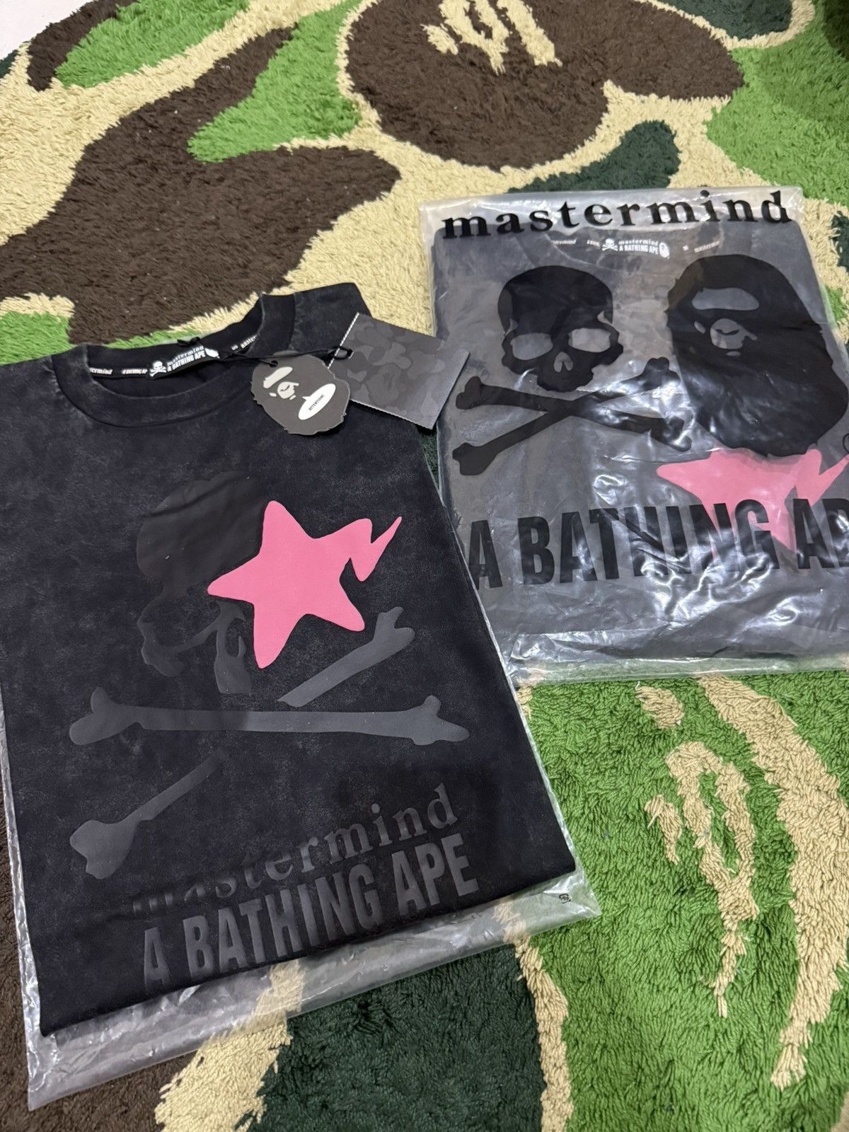 Bape × Mastermind Japan Bape x Mastermind Relaxed Tee Size US M / EU 48-50 / 2 - 1 Thumbnail