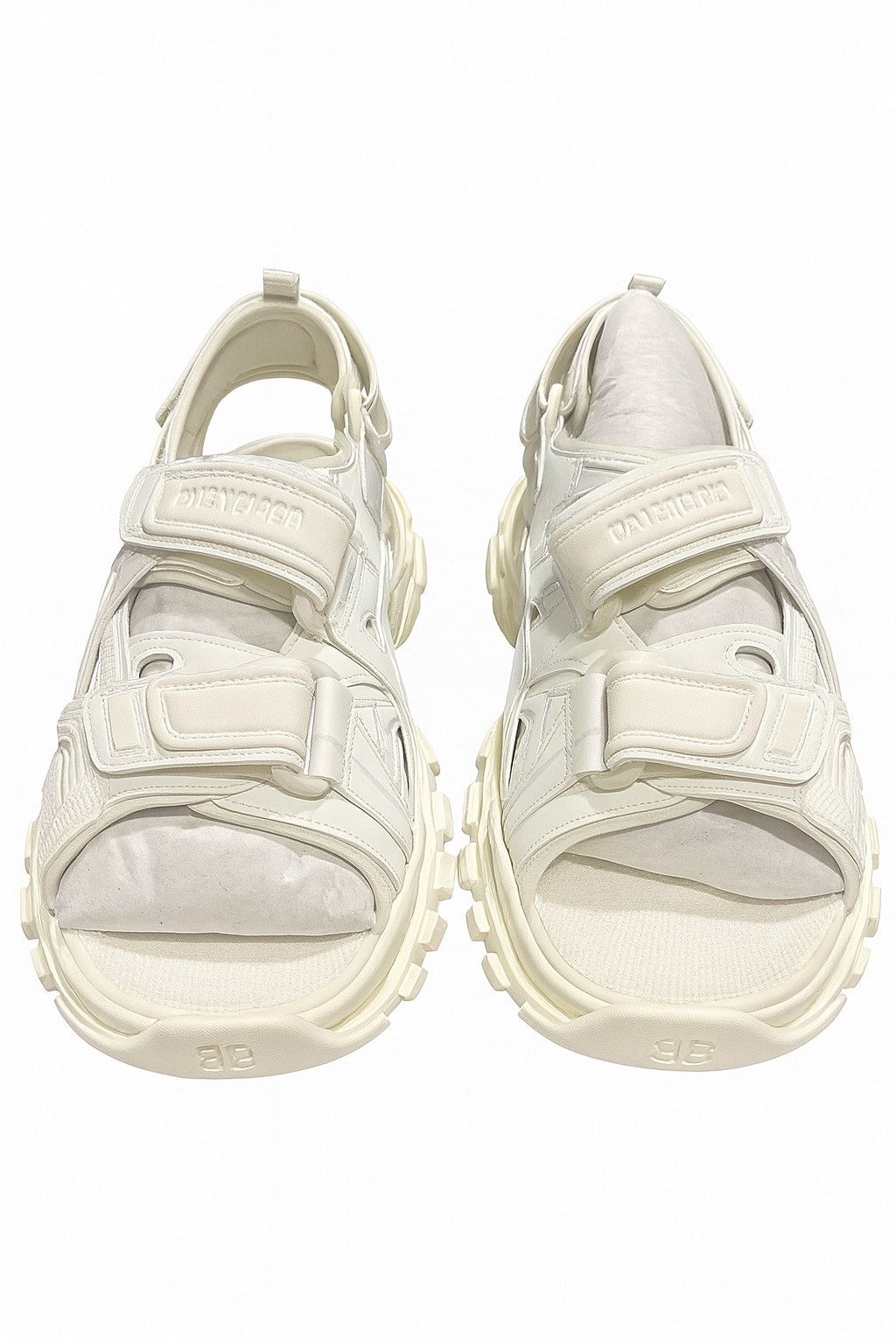 Balenciaga Balenciaga Track Sandals White – Size 43 – New Condition Size US 9 / IT 39 - 2 Thumbnail
