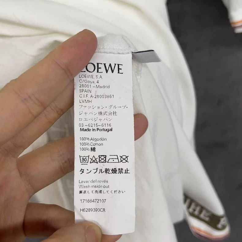 Loewe LOEWE Logo short sleeve Size L / US 10 / IT 46 - 3 Thumbnail