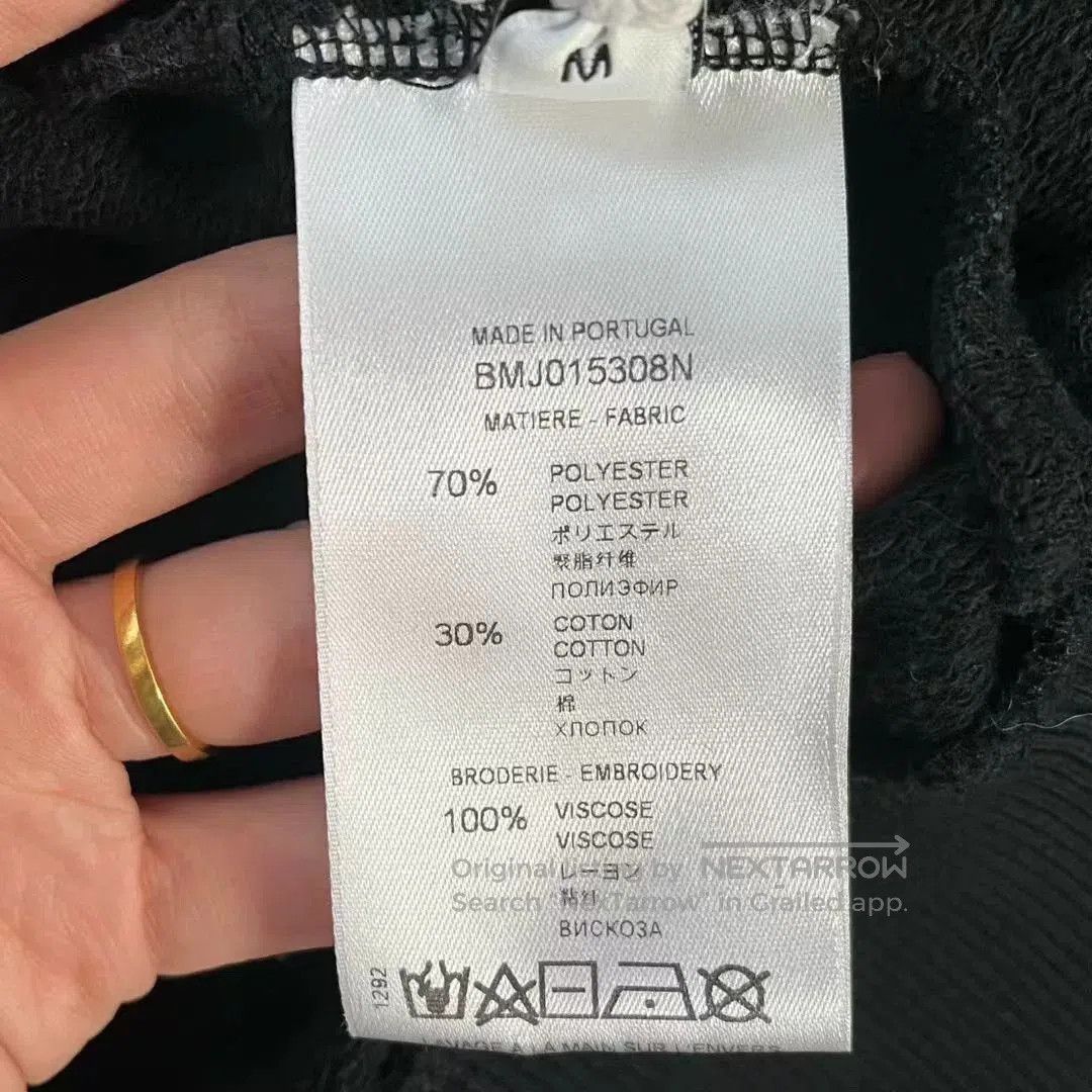 Givenchy Givenchy Black Velvet Logo Hoodie. Size US M / EU 48-50 / 2 - 4 Thumbnail
