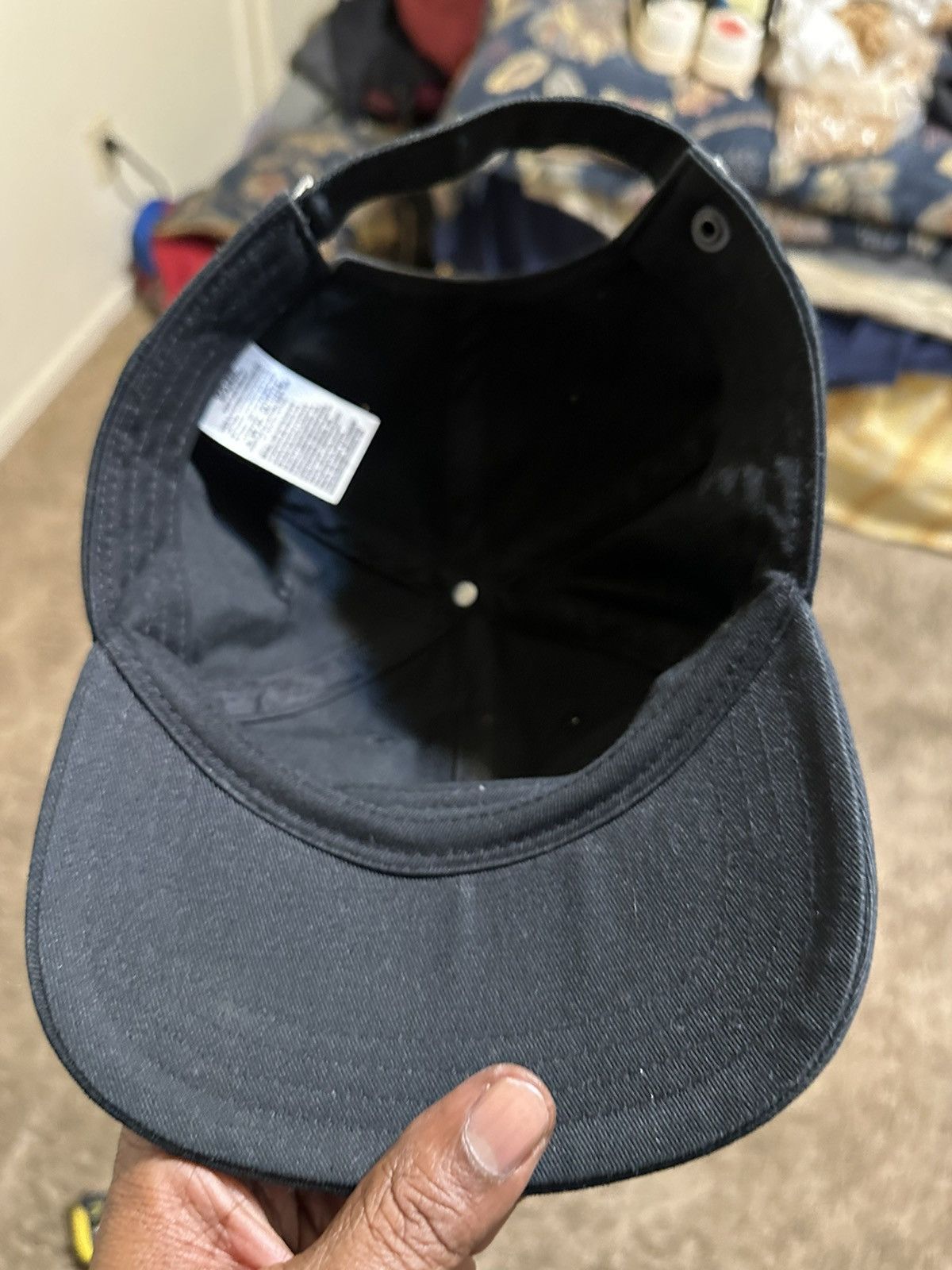 Vans × Vintage Vintage Vans skateboarding “triple blackk” hat 00s Size ONE SIZE - 7 Thumbnail