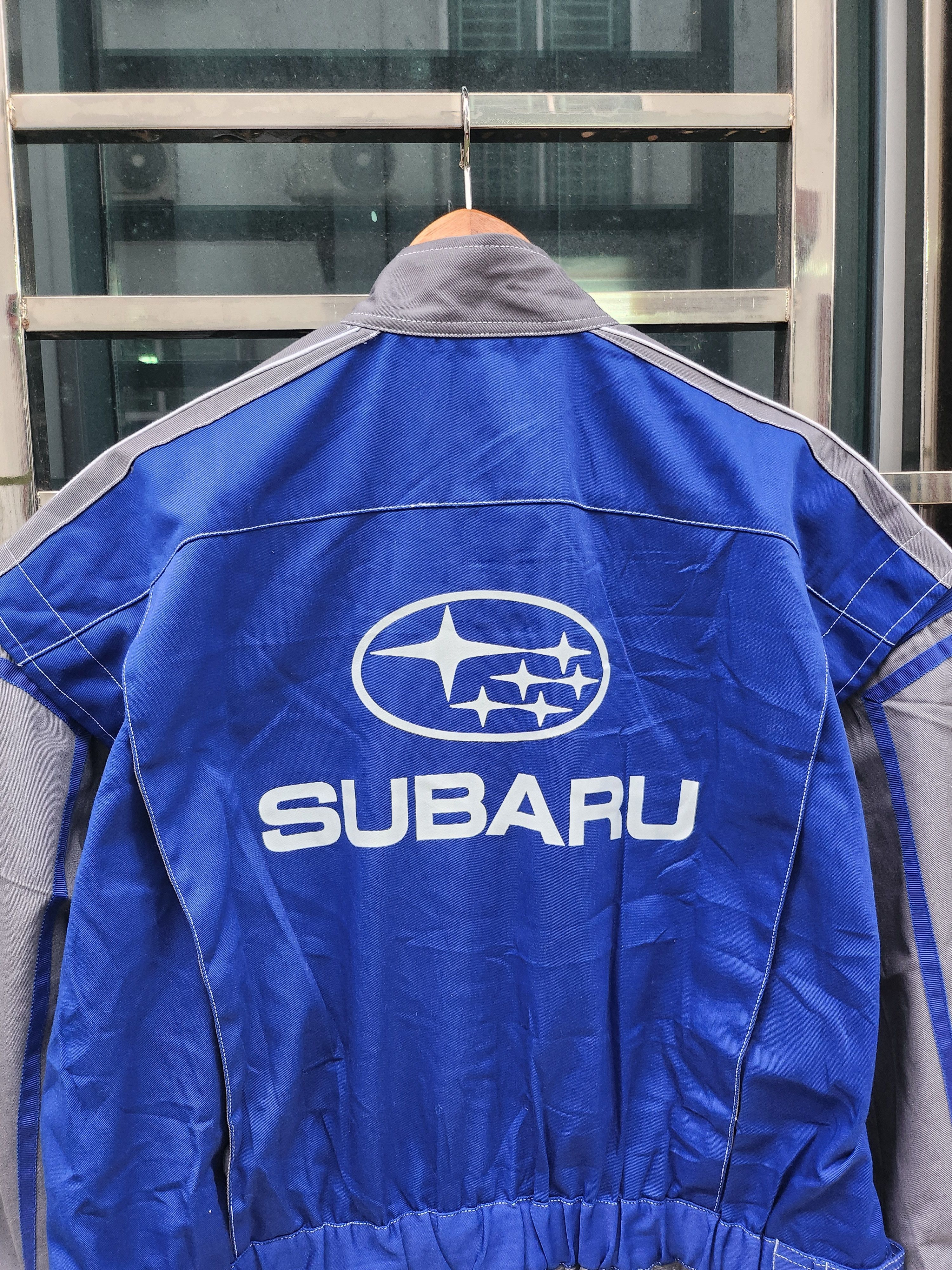 Japanese Brand 💥Fresh Subaru Racing Team Overalls Jumpsuit Size US 40 / EU 56 - 7 Thumbnail