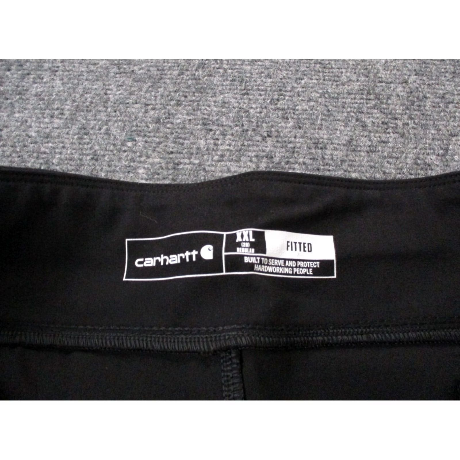 Carhartt Carhartt Leggings Women 2XL Black Yoga Stretch Fitted Work Gym Athletic with Pockets Zip Pocket Size 27" / US 4 / IT 40 - 7 Thumbnail