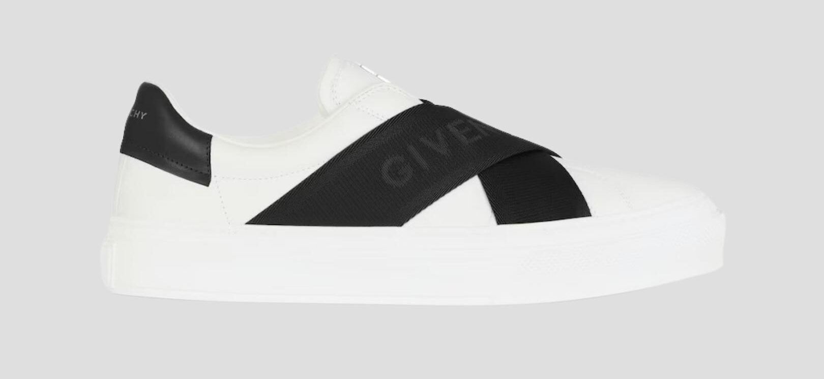 Givenchy o1w1db10325 City Sport Sneakers in White/Black Size US 9.5 / EU 42-43 - 2 Thumbnail