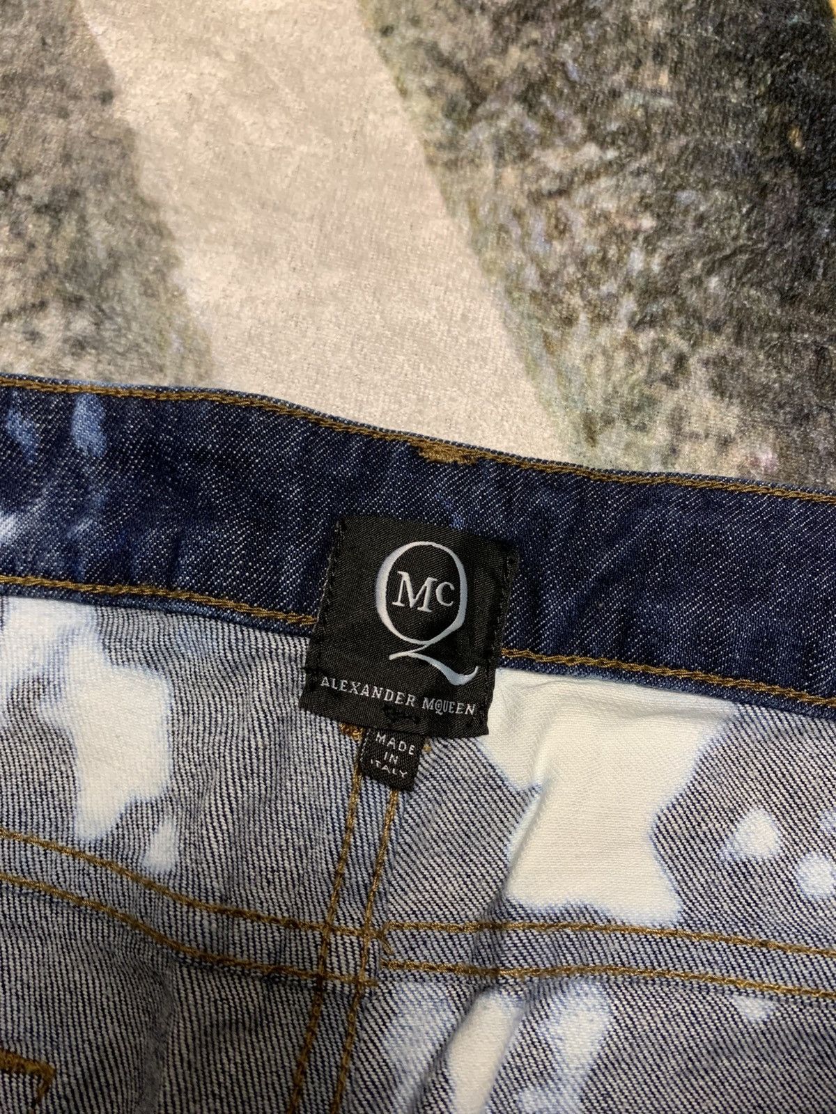 Alexander McQueen Alexander McQueen Jeans Acid Wash Size ONE SIZE - 6 Thumbnail