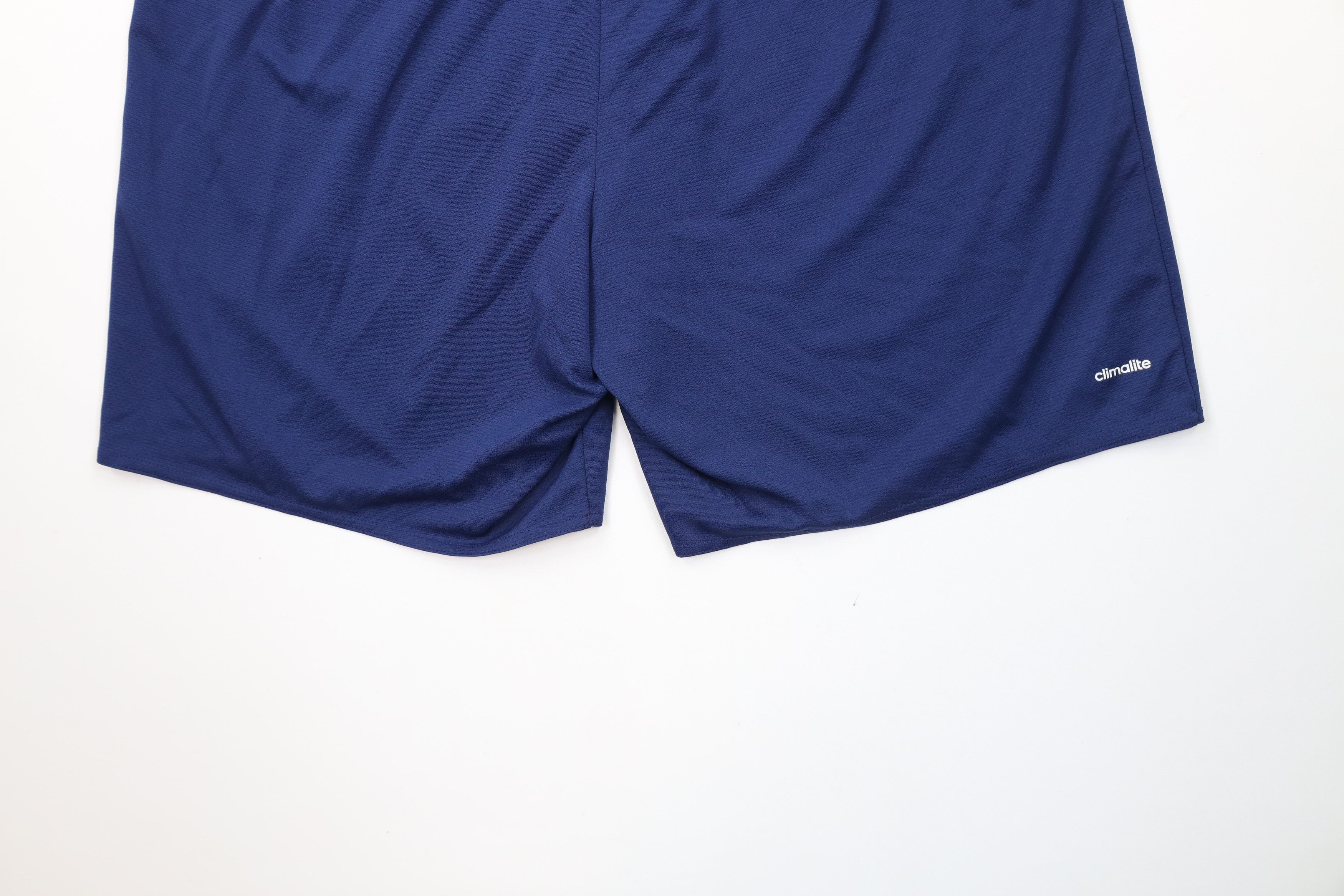 Adidas × Vintage Vintage Y2K Adidas Running Jogging Soccer Shorts Navy Blue Size US 36 / EU 52 - 8 Thumbnail
