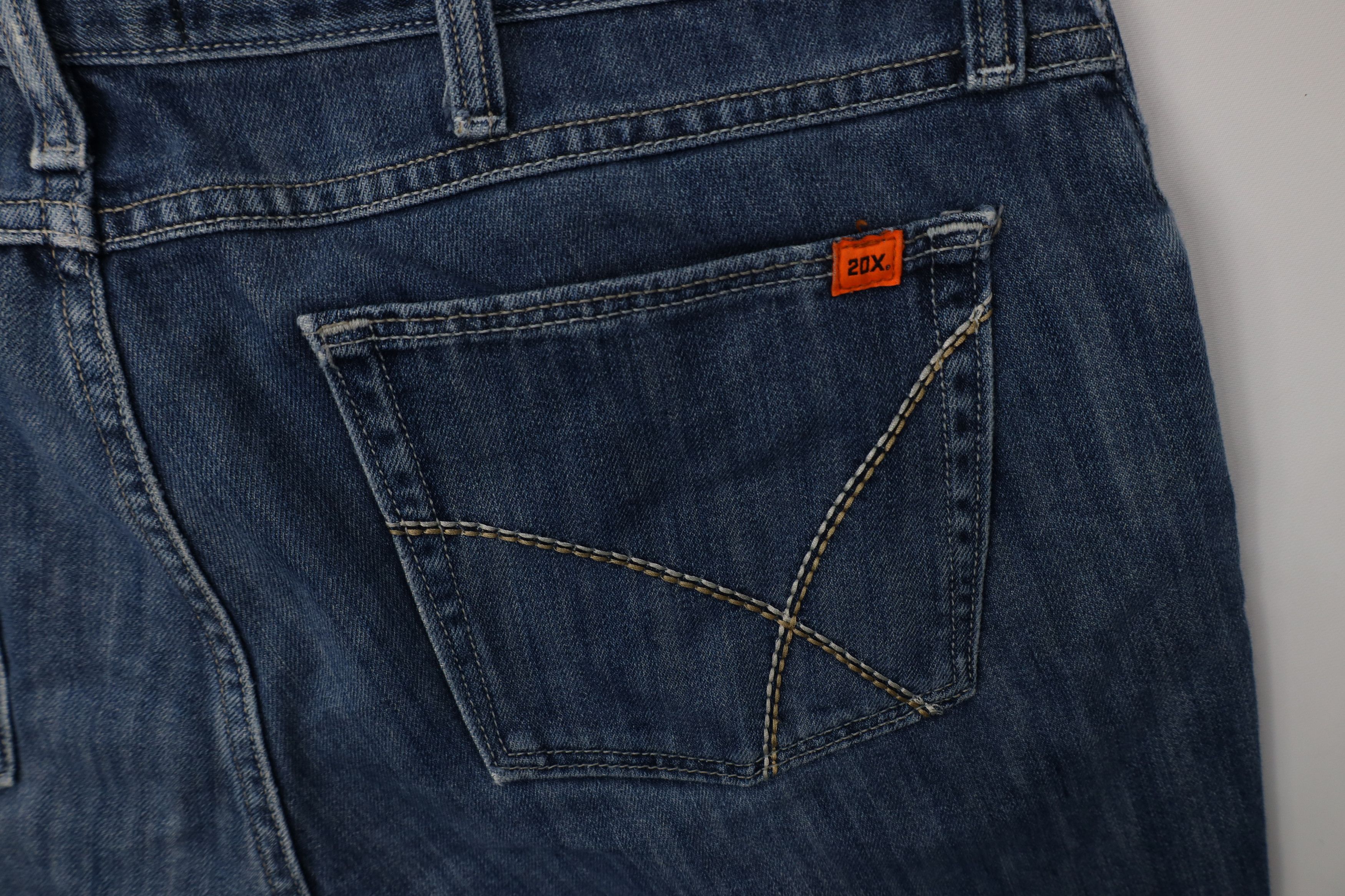Wrangler Wrangler FR 20X Fire Flame Resistant Wide Leg Denim Jeans Size US 38 / EU 54 - 17 Thumbnail