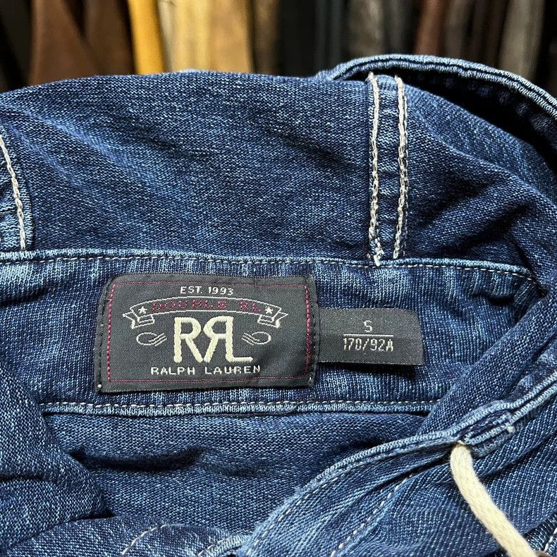 RRL Ralph Lauren RRL Ralph Lauren Old style blue dye pullover jacket deck s Size US S / EU 44-46 / 1 - 3 Thumbnail