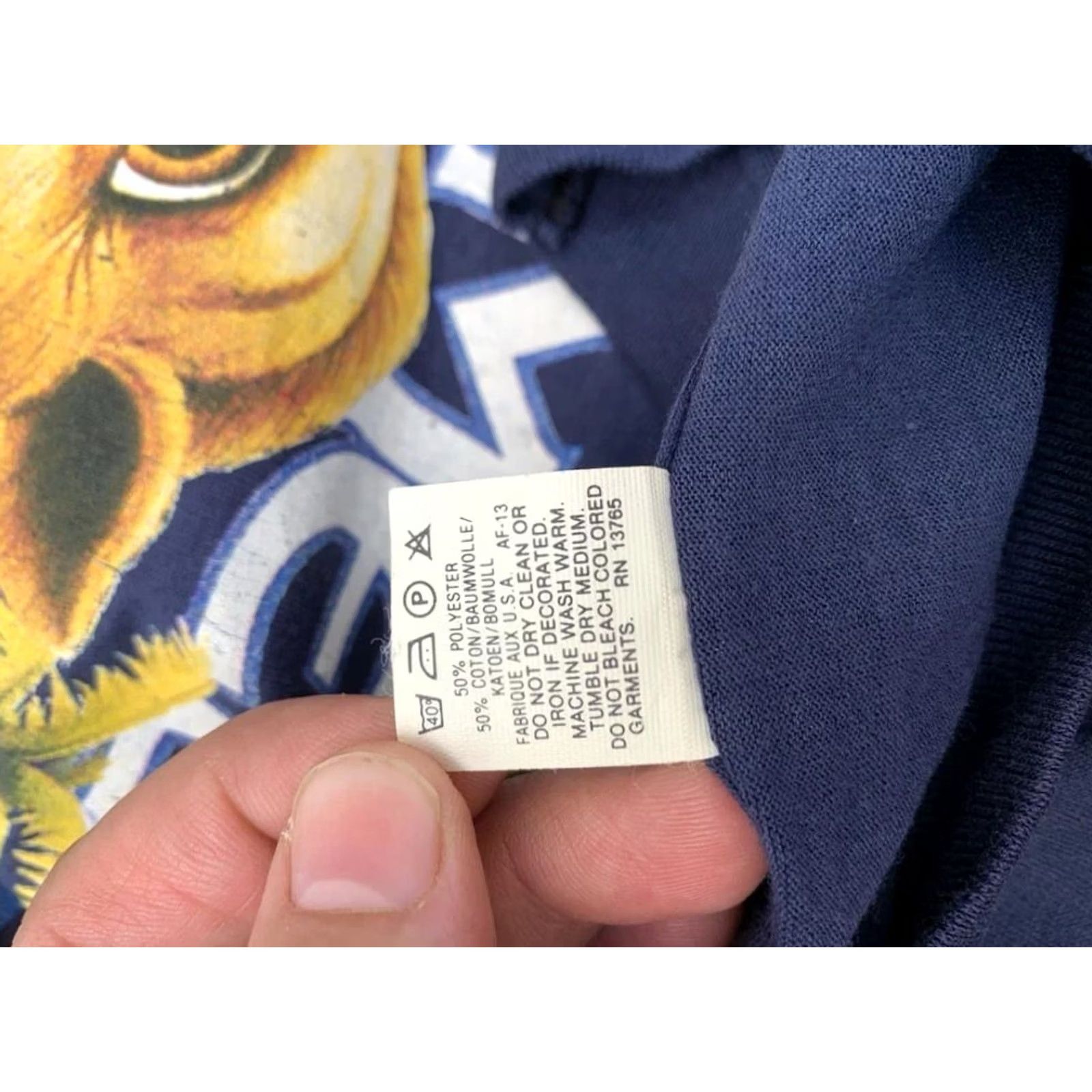 Vintage VINTAGE 1988 Camel 75th Birthday T-Shirt Screen Stars Blue L Size US L / EU 52-54 / 3 - 5 Thumbnail