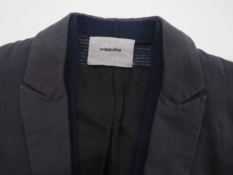 Undercover undercover size 1 SS12 Dark Grey Fake Two Piece Suit 2502-N Size 36R - 4 Thumbnail