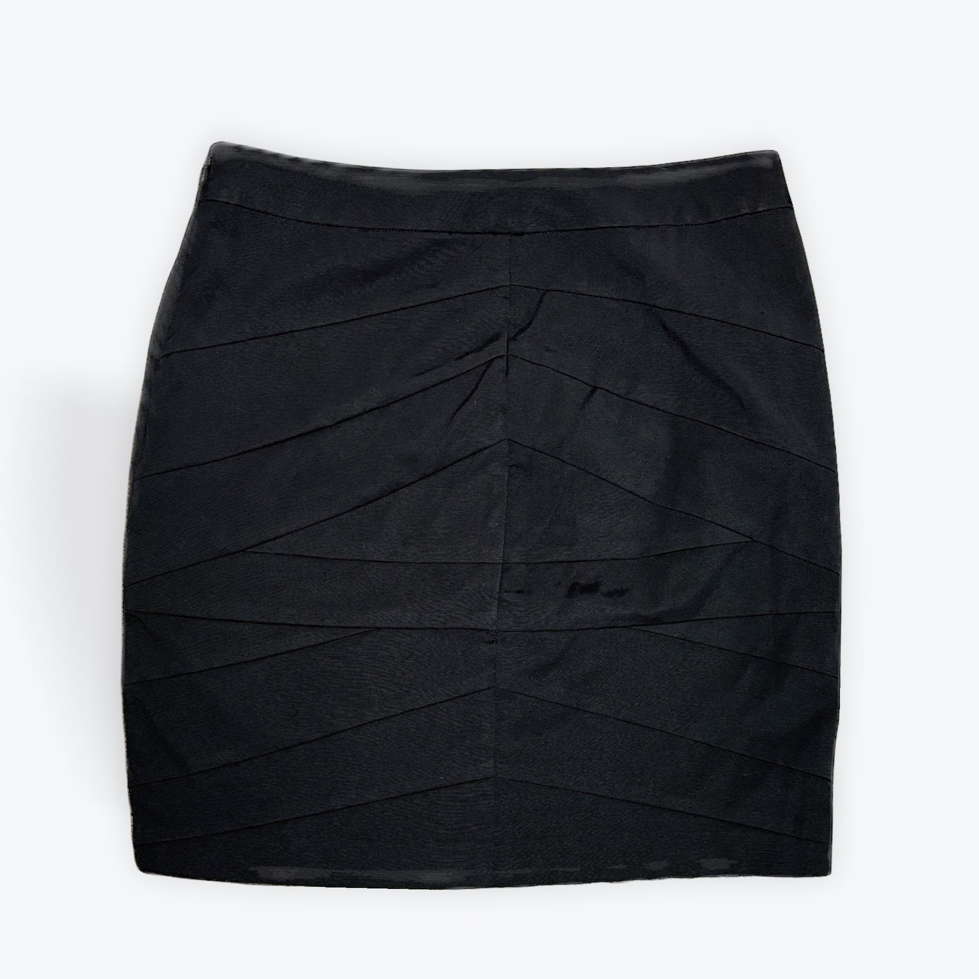 Kenneth Cole 6 - Y2K Black Kenneth Cole Skirt Size 28" / US 6 / IT 42 - 2 Thumbnail