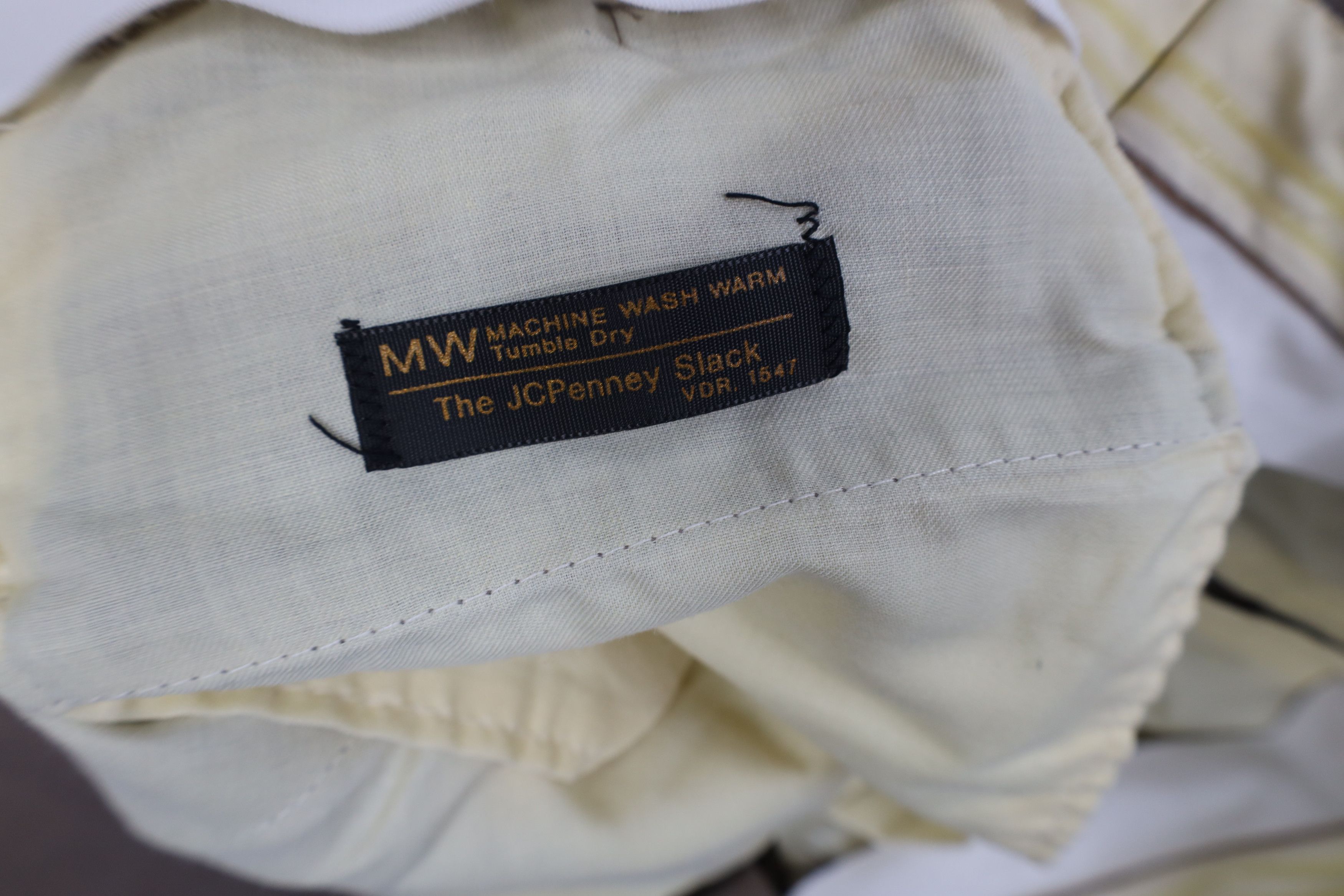 Vintage Vintage 70s Streetwear Wide Leg Chino Pants Light Brown USA Size US 32 / EU 48 - 8 Thumbnail