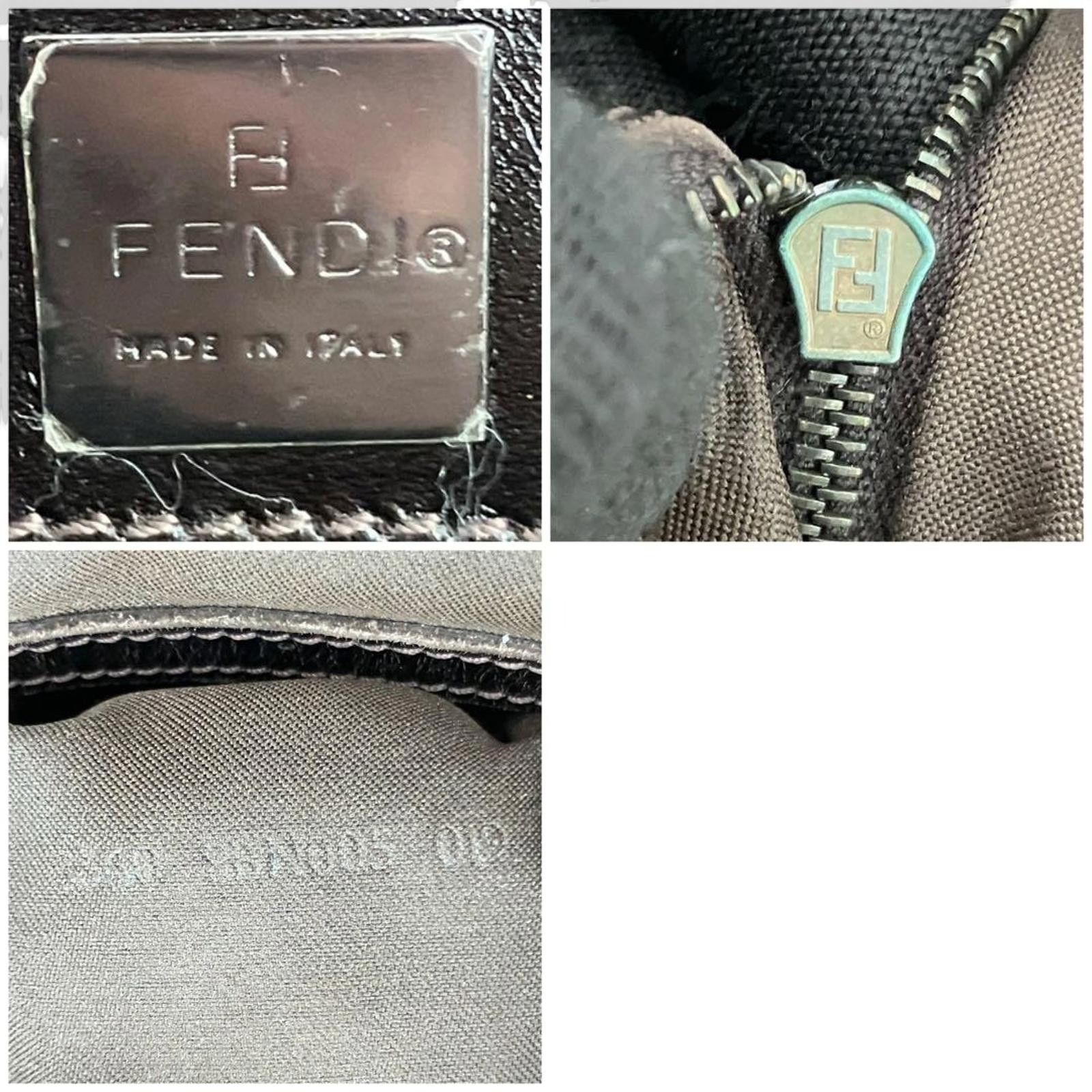 Fendi Fendi - Zucca Monogram Canvas Tote Bag Size ONE SIZE - 8 Thumbnail