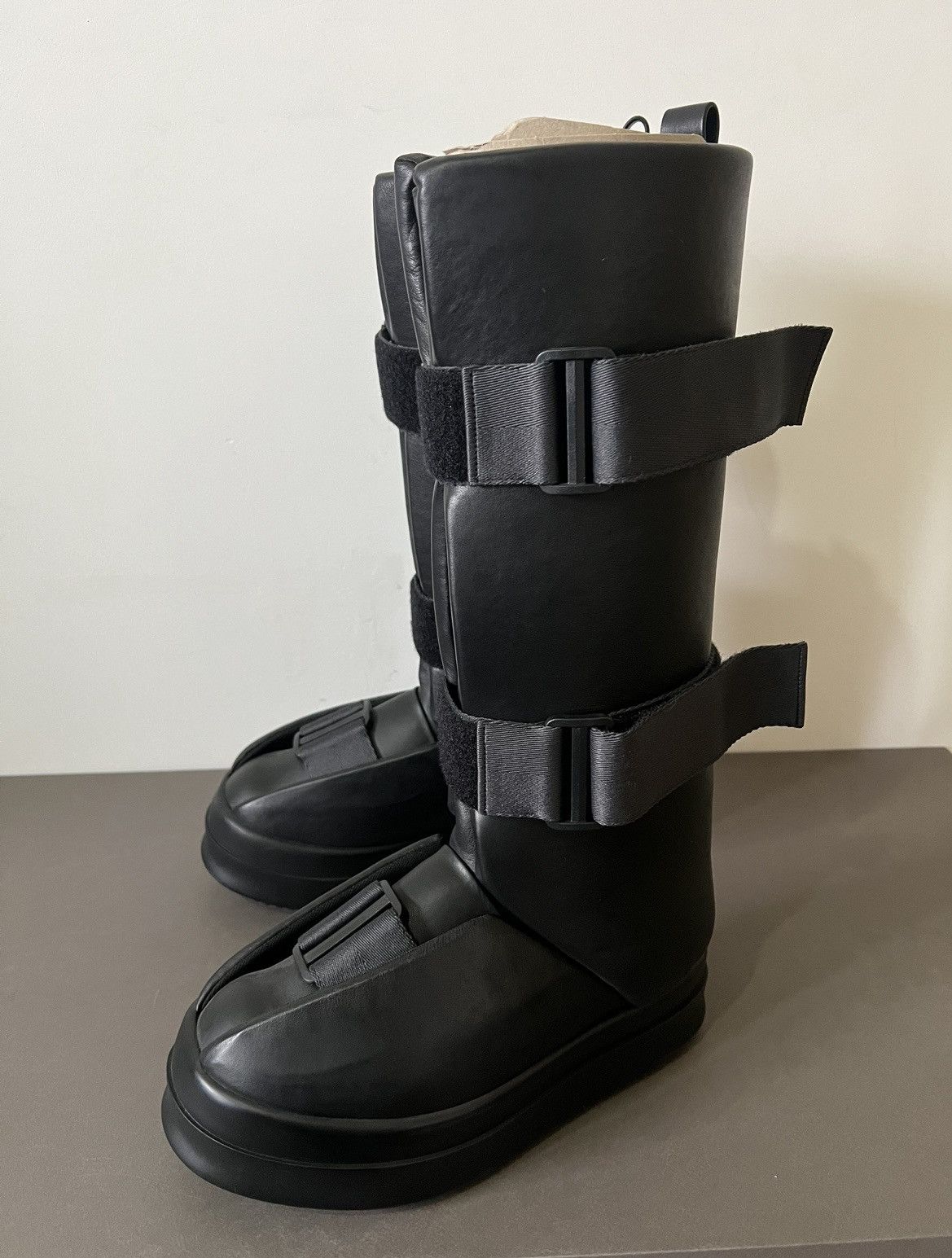 Rick Owens FW23 Splint Boots Size US 8 / EU 41 - 4 Thumbnail