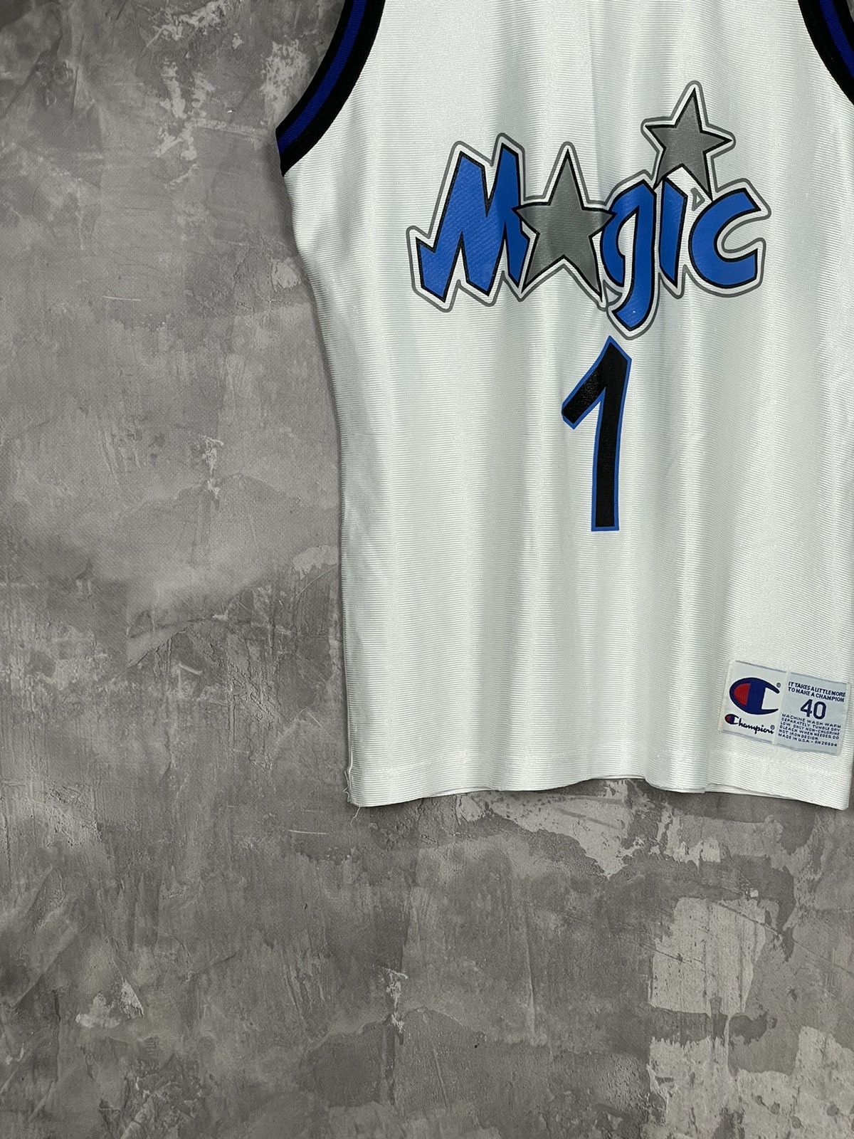 Champion × NBA Orlando Magic NBA BASKETBALL CHAMPION JERSEY #1 A. HARDAWAY Size US M / EU 48-50 / 2 - 5 Thumbnail