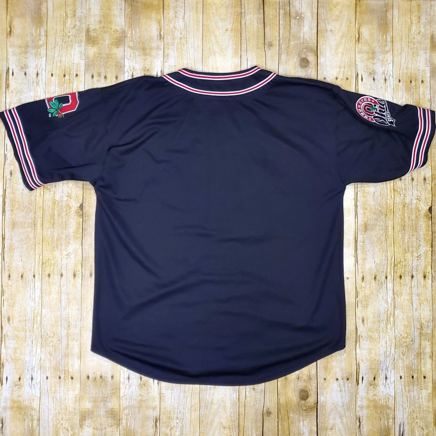 Colosseum Athletics Vtg Colosseum Ohio State Buckeyes Jersey Rare Black Version Size US XL / EU 56 / 4 - 4 Thumbnail