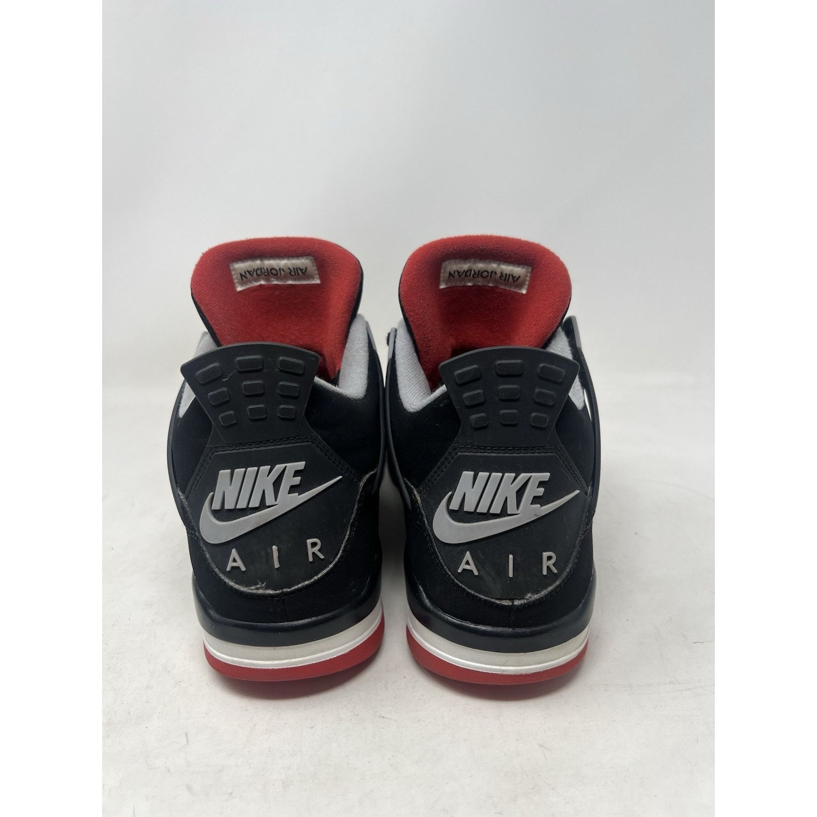 Jordan Brand Air Jordan 4 (IV) : 2019 Black/Fire Red/Cement Grey Size 13 Size US 13 / EU 46 - 4 Thumbnail