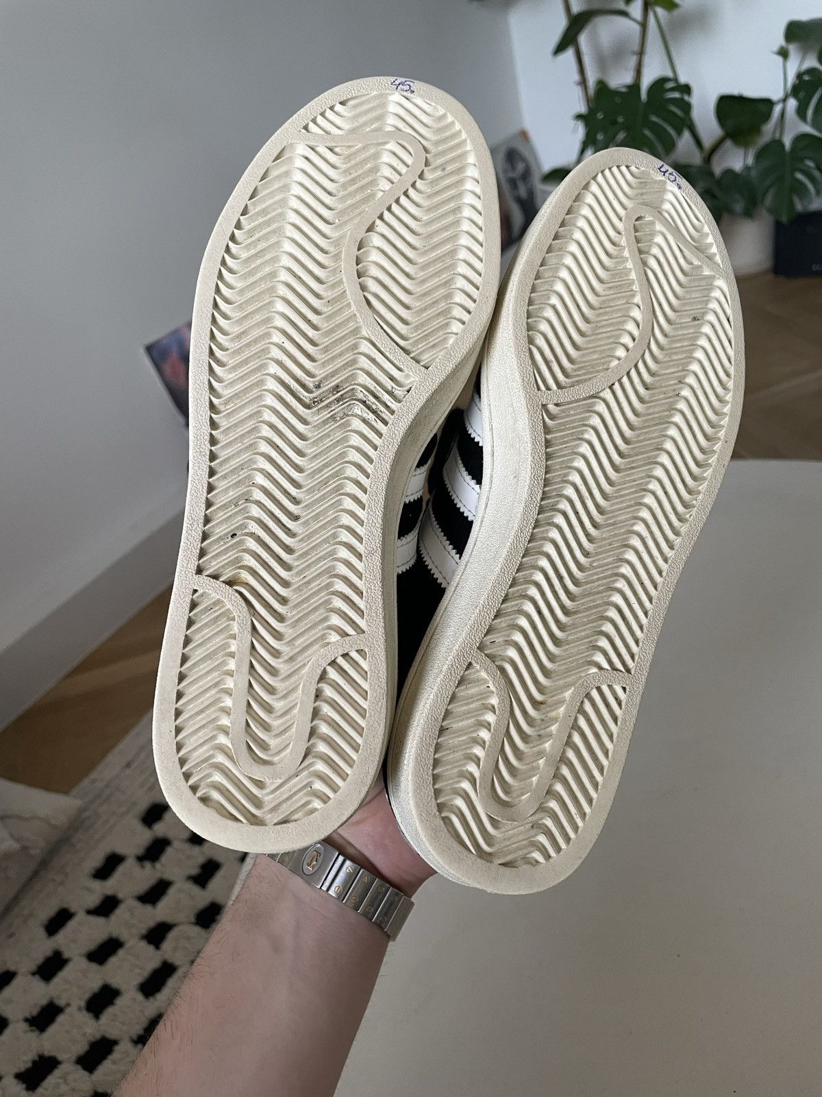 Adidas Adidas Campus Hype Low Sneakers Suede Black White Streetwear Size US 6.5 / IT 36.5 - 6 Thumbnail