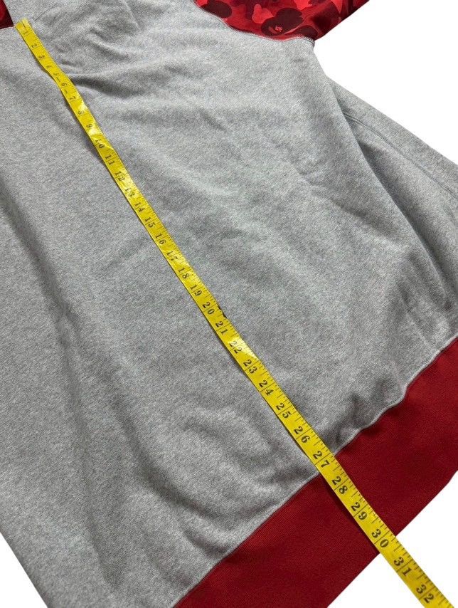 Bape BAPE Shark Full Zip Hoodie gray/red camo Size US XXL / EU 58 / 5 - 12 Thumbnail