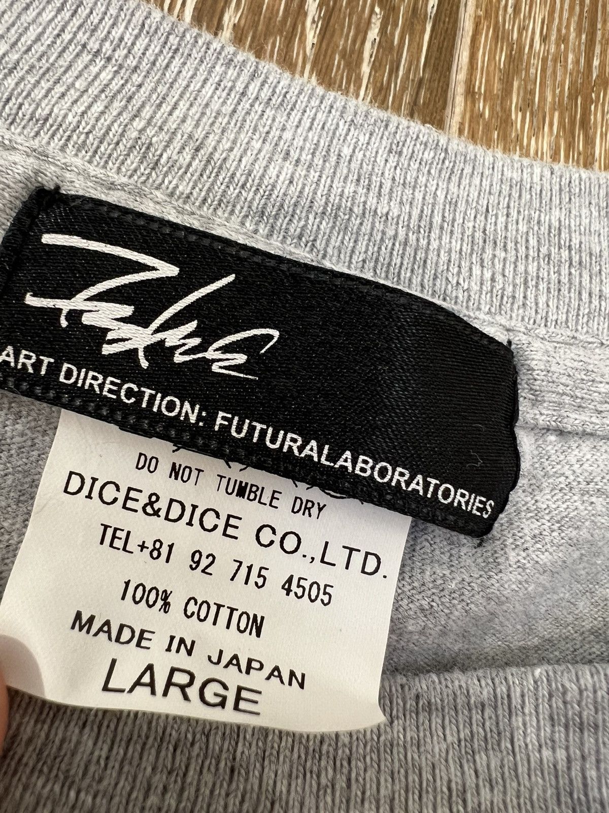 Futura Futura laboratories box logo tee Size US M / EU 48-50 / 2 - 3 Thumbnail