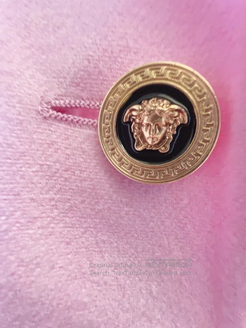 Versace Versace Pink wool coat Size S / US 4 / IT 40 - 3 Thumbnail