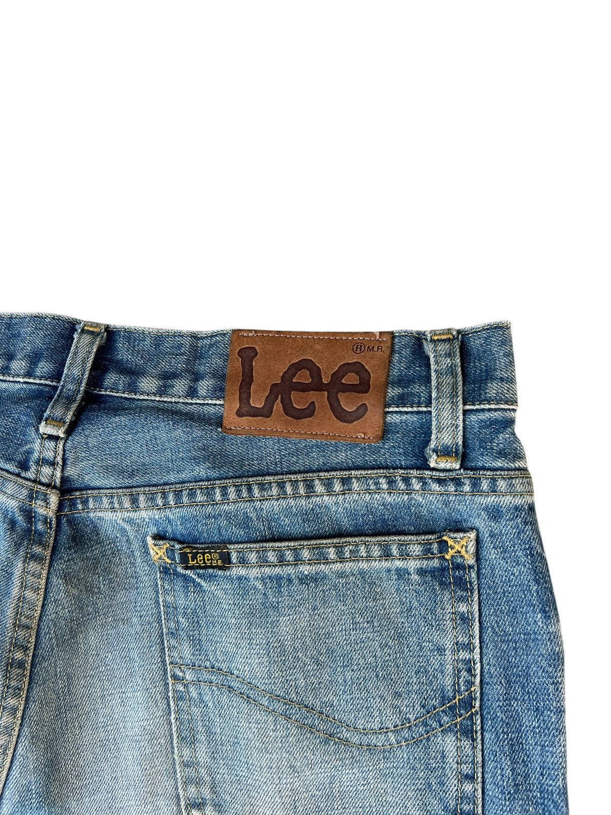 Lee × Vintage VTG 2000s Lee Riders Sanforized Dirty Mud Denim Flare Jeans Size US 32 / EU 48 - 19 Thumbnail
