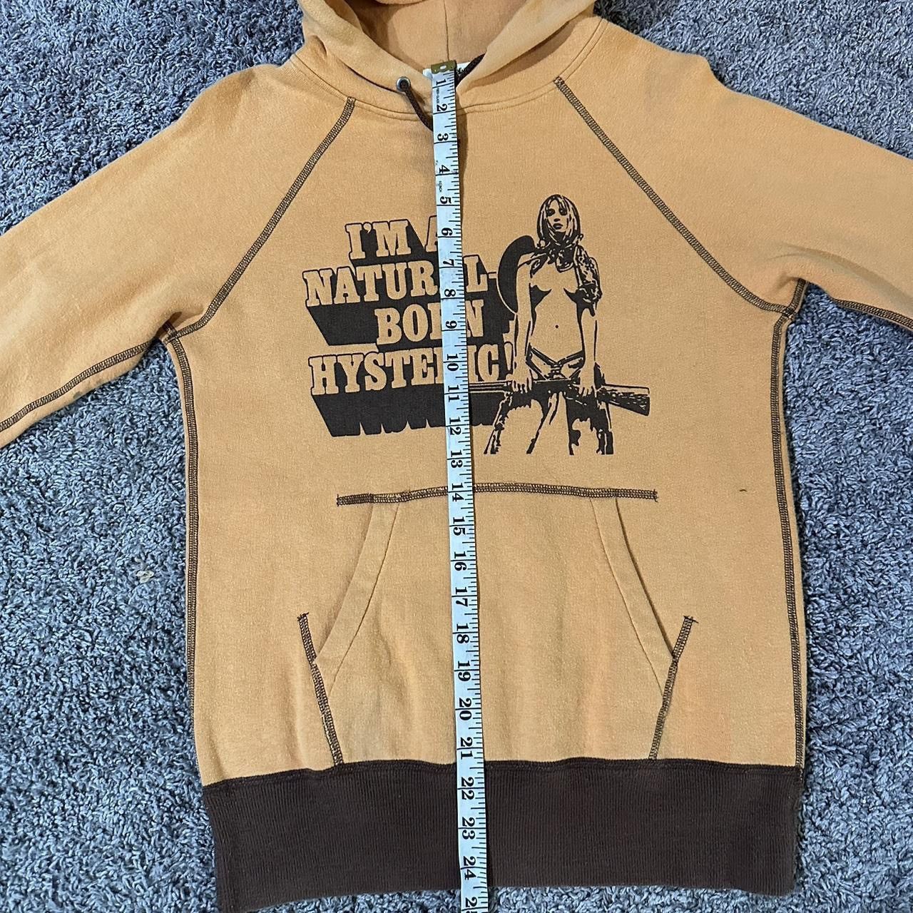 Hysteric Glamour “I’m a natural born” Hysteric glamor hoodie Size S / US 4 / IT 40 - 2 Thumbnail