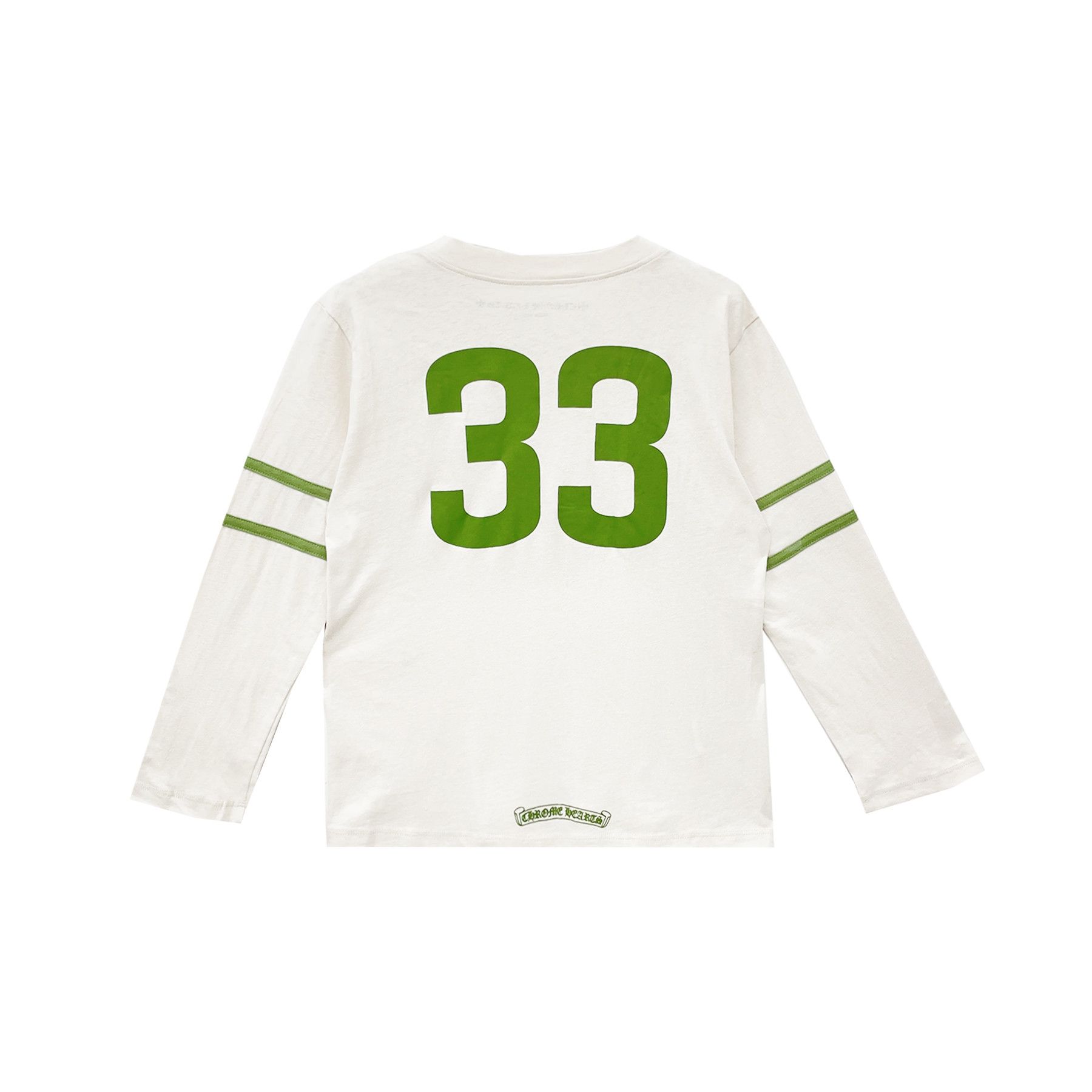 Chrome Hearts Chrome Hearts 33 Horseshoe Logo White Long Sleeve Tee Size XS / US 0-2 / IT 36-38 - 1 Thumbnail
