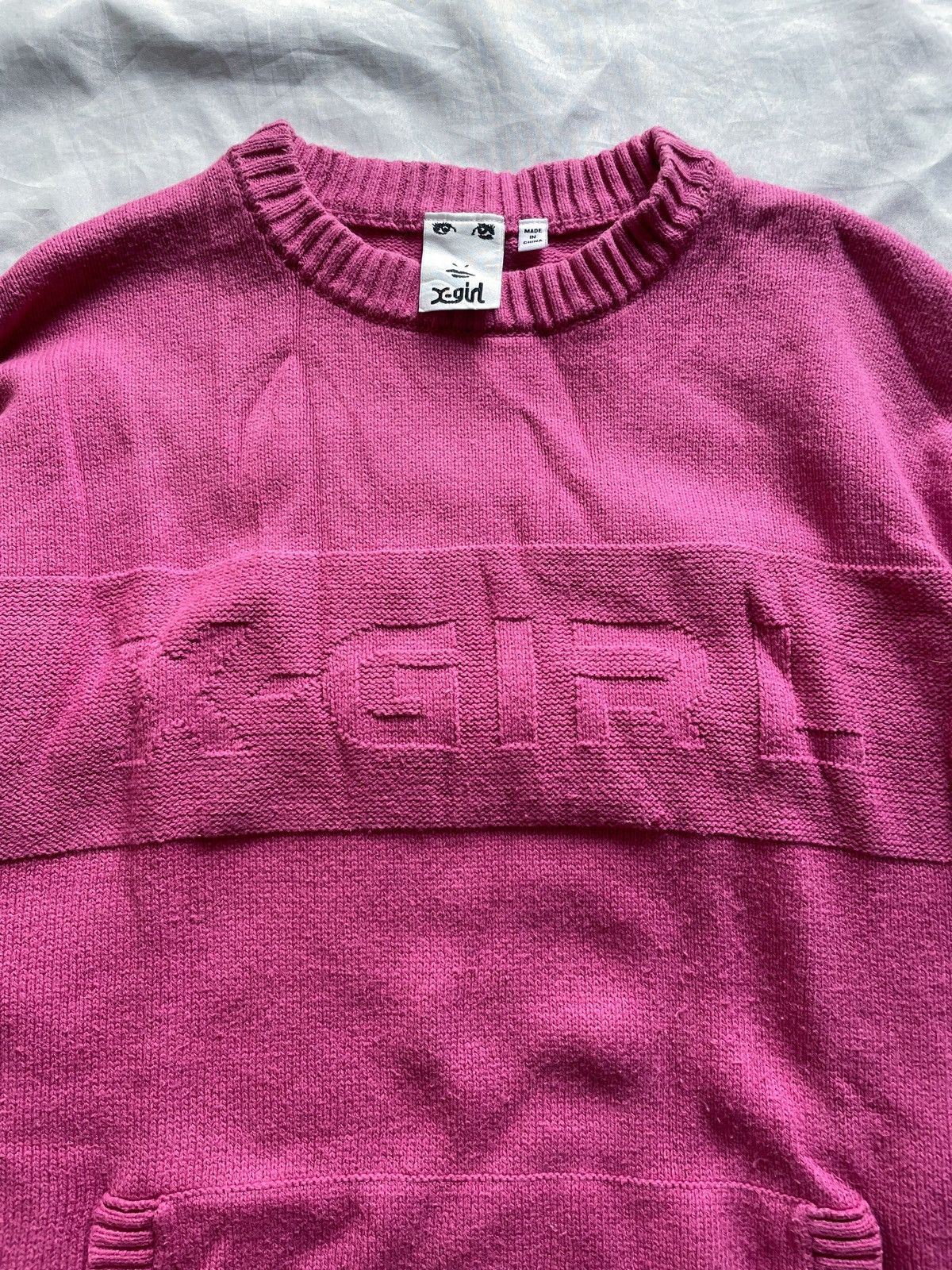 Japanese Brand X GIRL KNIT KNITWEAR Size US L / EU 52-54 / 3 - 3 Thumbnail