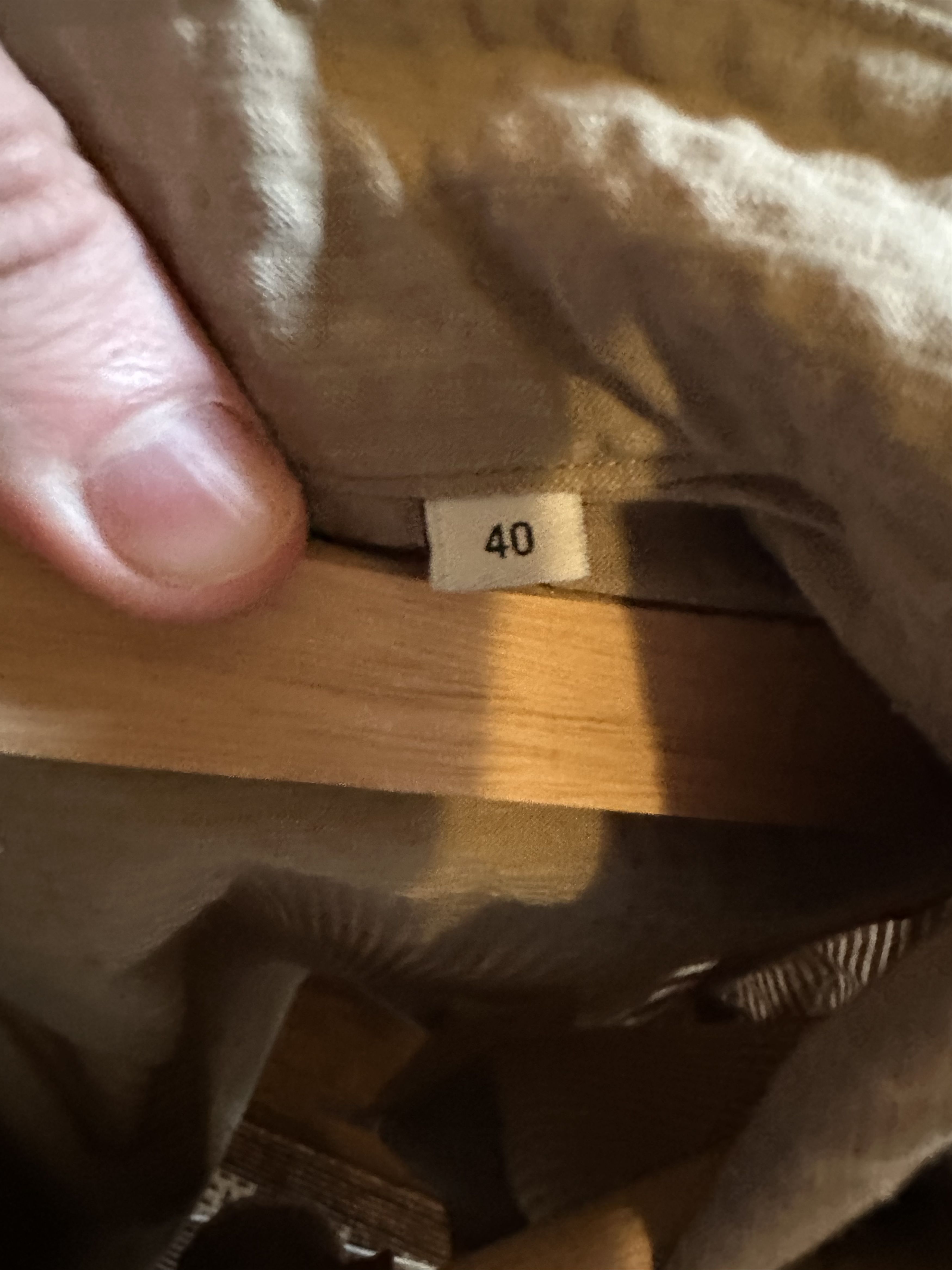 Berg & Berg Berg & Berg Ferdinand Button Down in Beige Seersucker Size US M / EU 48-50 / 2 - 6 Thumbnail
