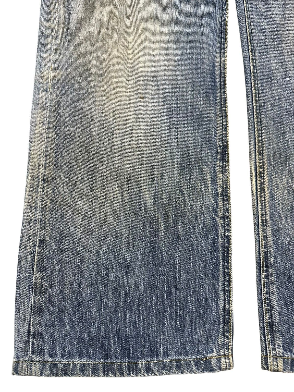 Japanese Brand Vintage Japanese Brand Mud Wash Distressed Baggy Jeans Size US 35 - 7 Thumbnail