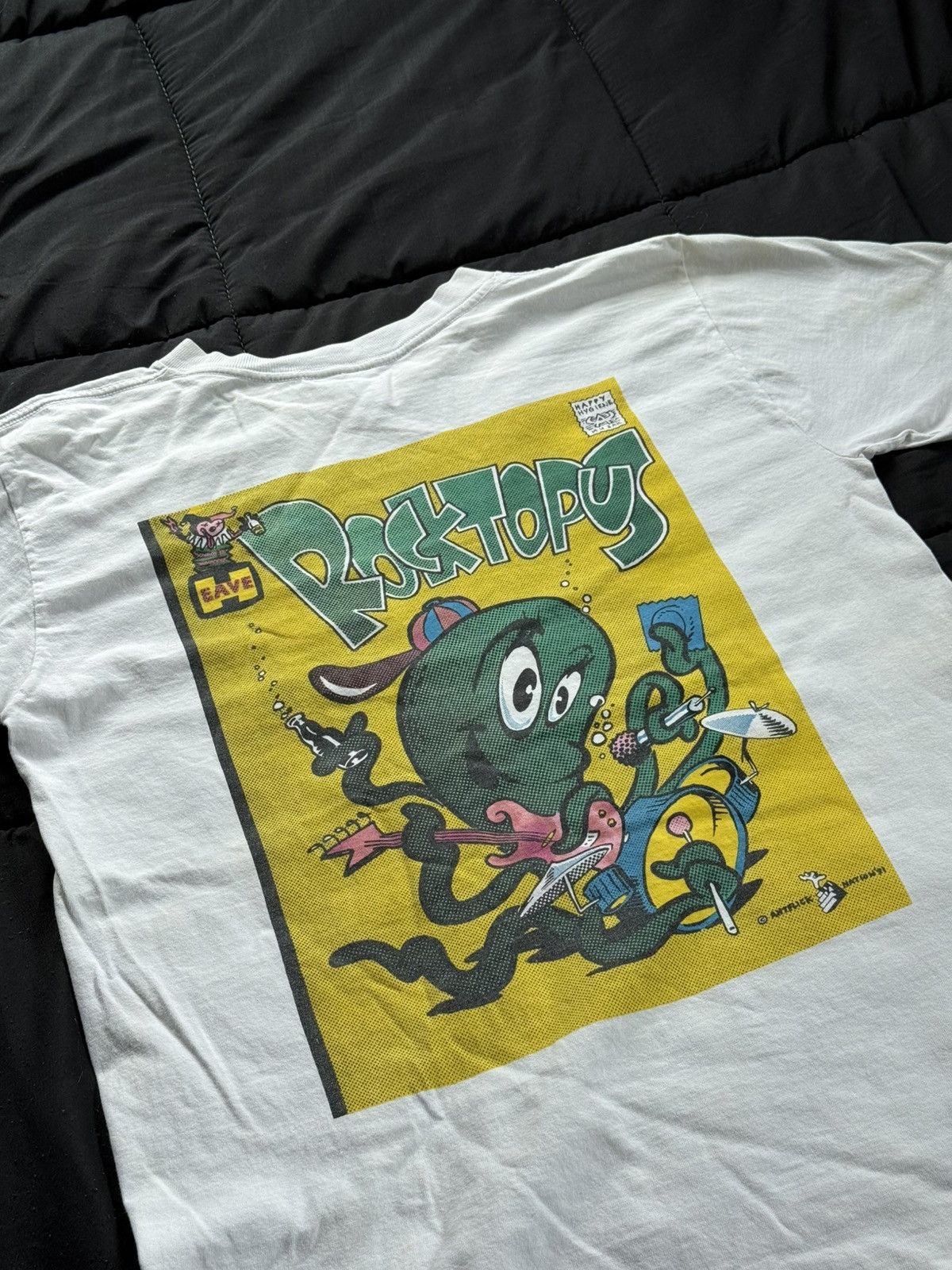 Other Rare “Rocktopus” Graphic Tee – 90s Rock Vibe / Funny Size US L / EU 52-54 / 3 - 4 Thumbnail
