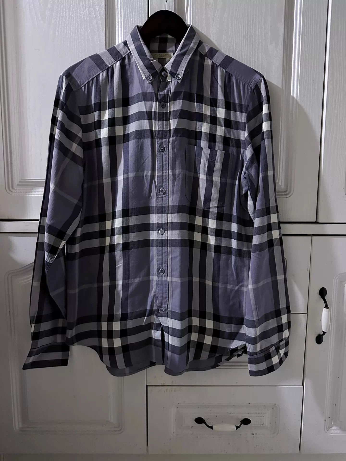 Burberry BURBERRY Runway Classic Check Shirt M Size US M / EU 48-50 / 2 - 1 Thumbnail