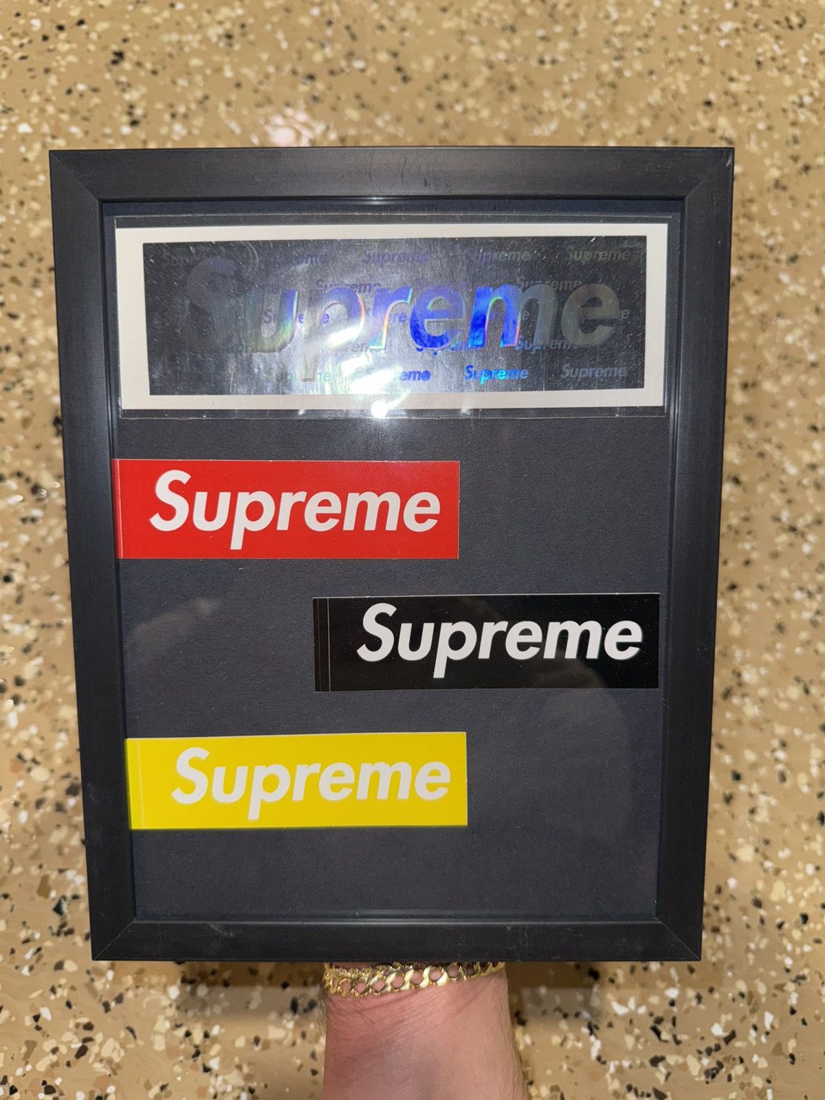Supreme Supreme Box Logo Stickers (Set of Four) Size ONE SIZE - 2 Thumbnail